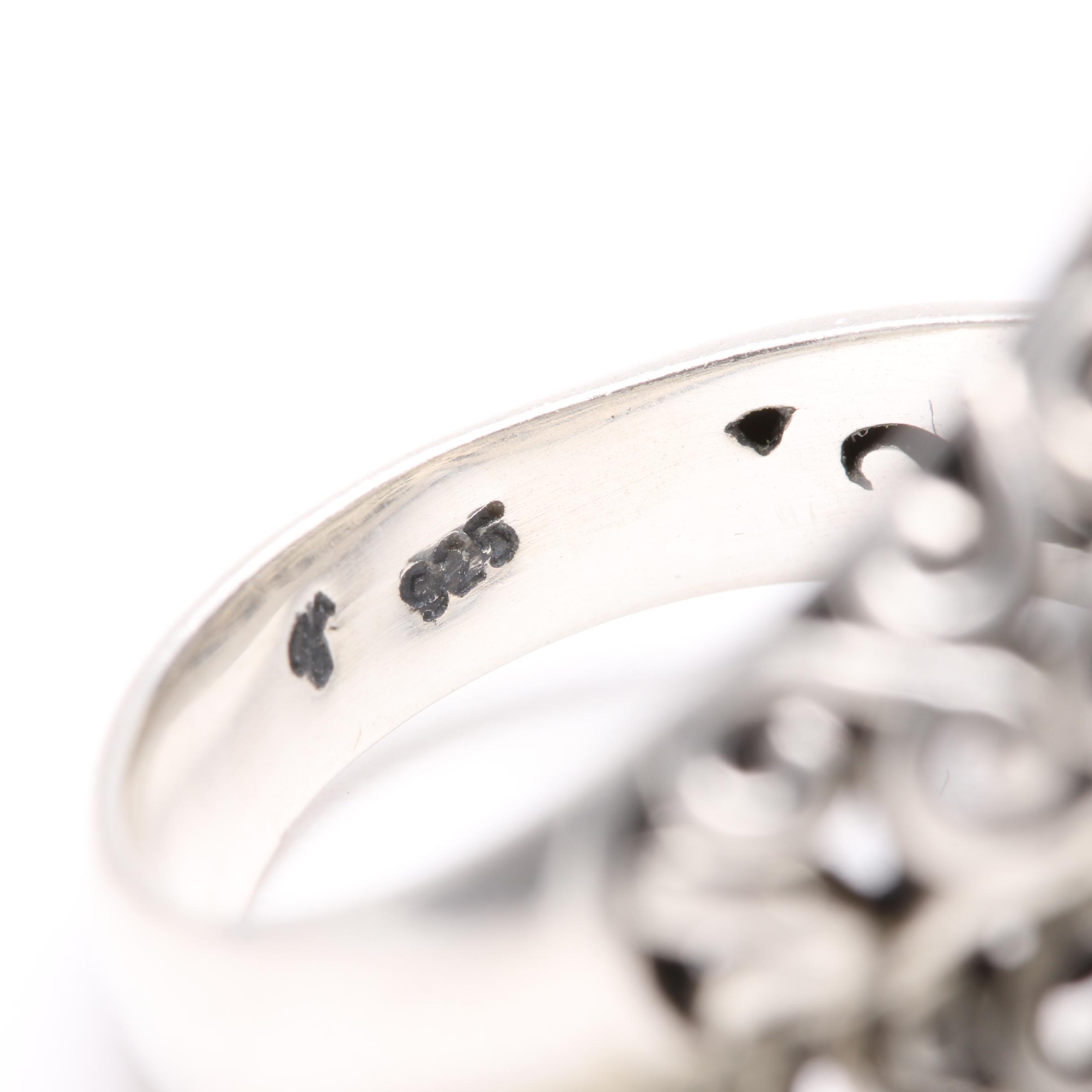 Sterling Silver Garnet, Peridot, and Citrine Ring