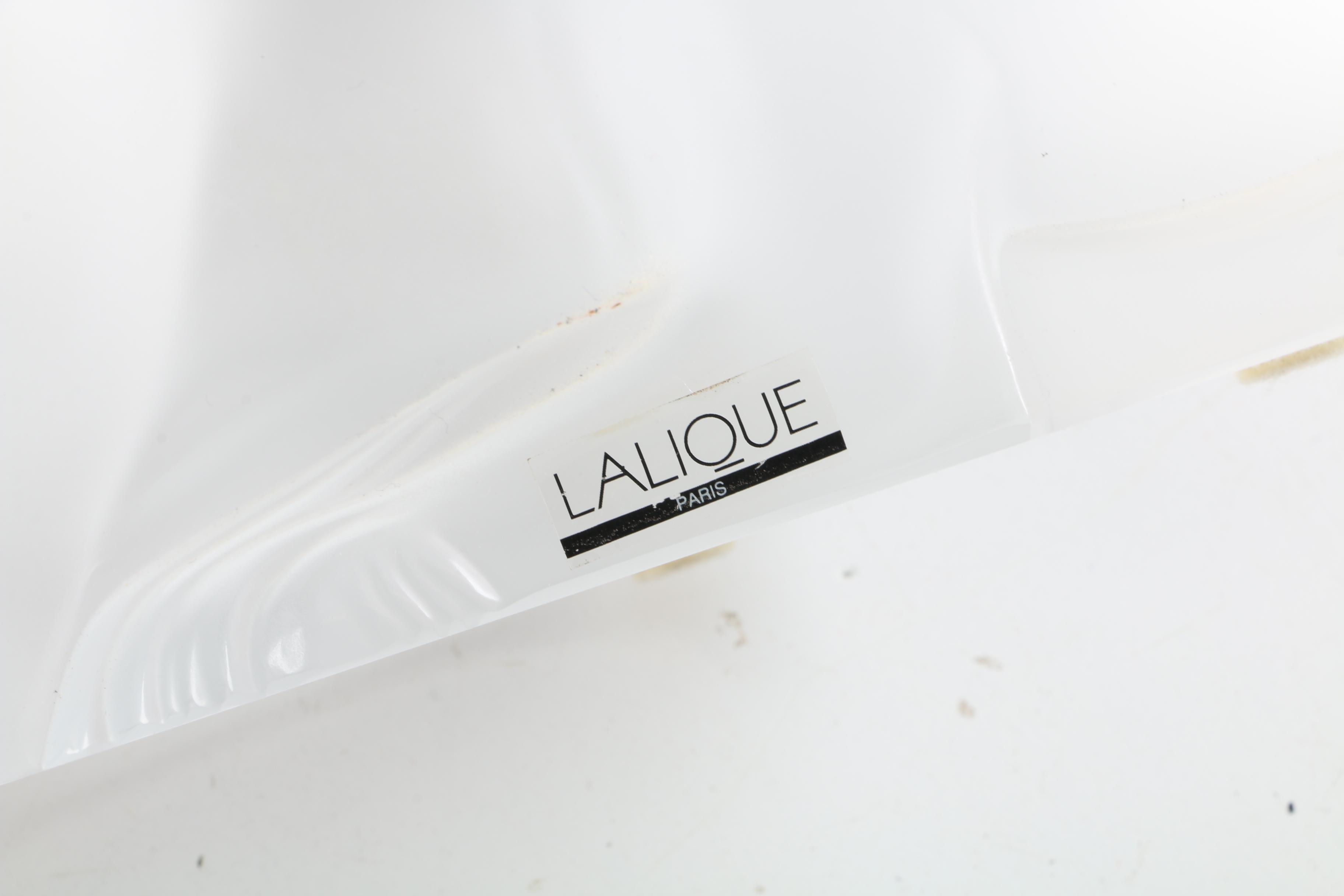 Lalique "Simba Lioness" Frosted Crystal Figurine