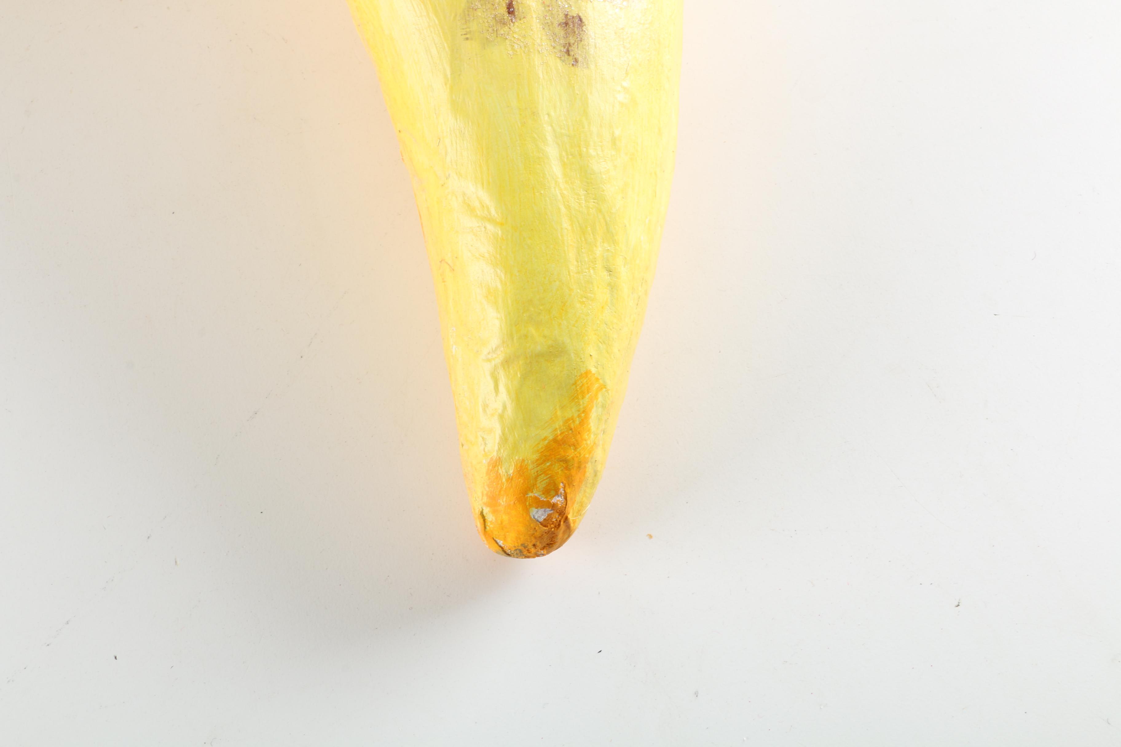 Painted Papier-mâché Moon