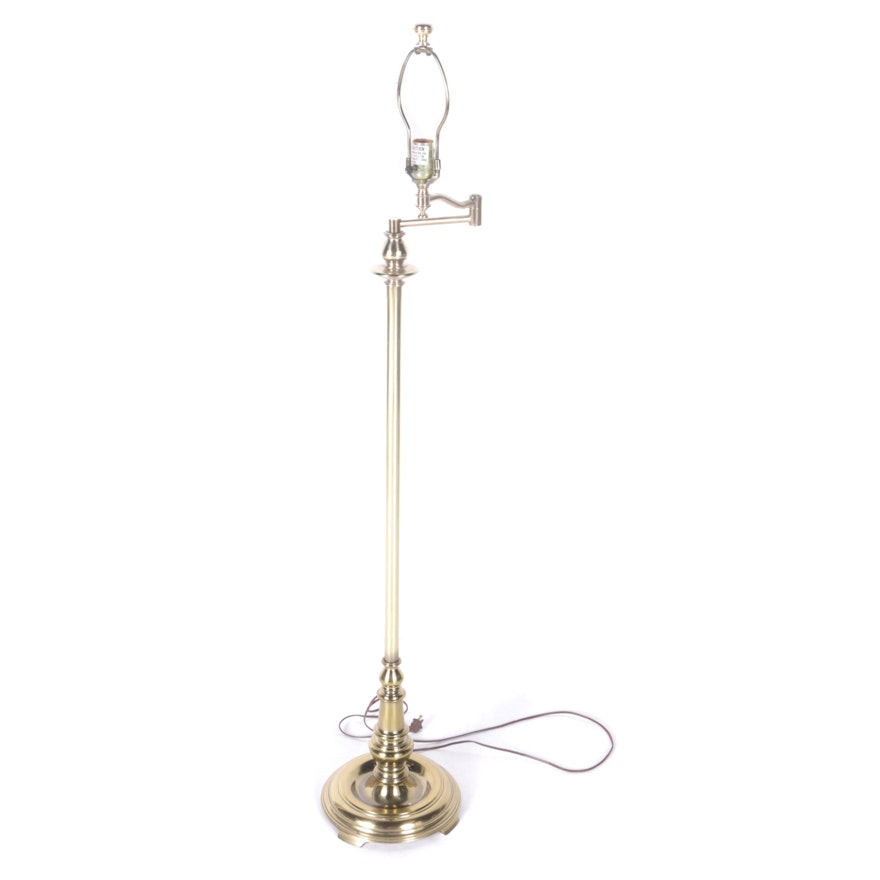 Stiffel Brass Floor Lamp