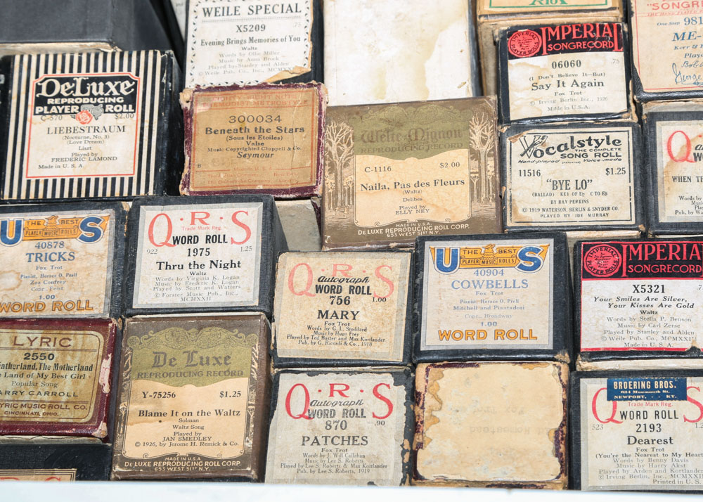 Vintage Wurlitzer Player Piano