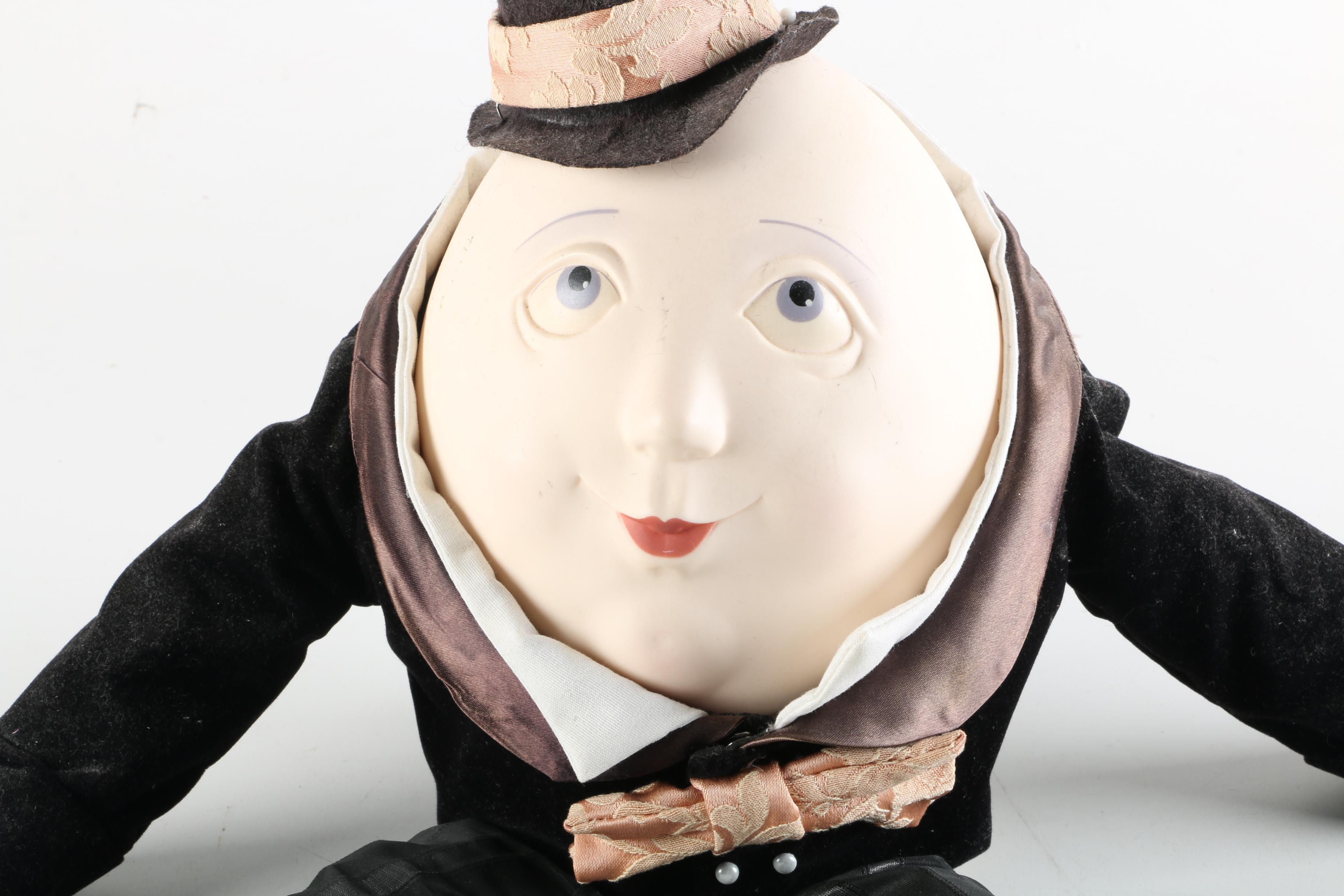 1987 Louis Nicole Handcrafted "Mr. Humpty Dumpty" Doll
