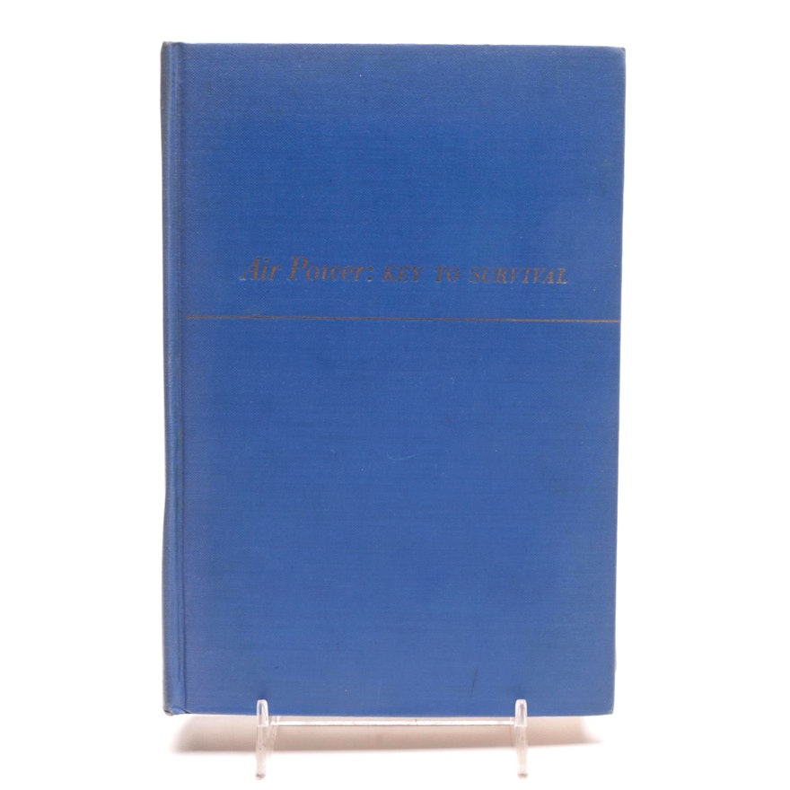 Signed First Edition "Air Power" with Dedication to Robert A. Taft