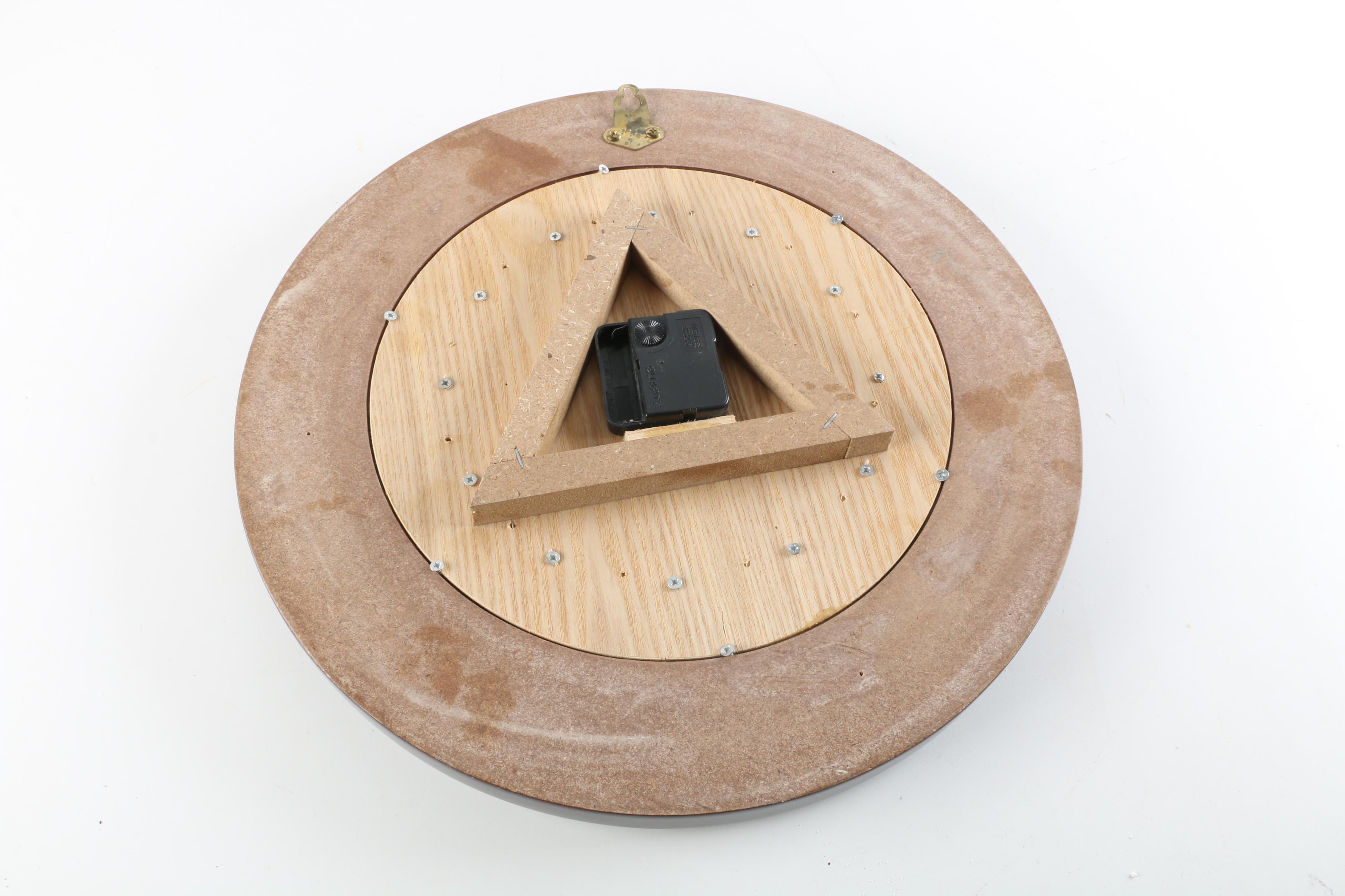 Quartz Billiards Themed Wall Clock