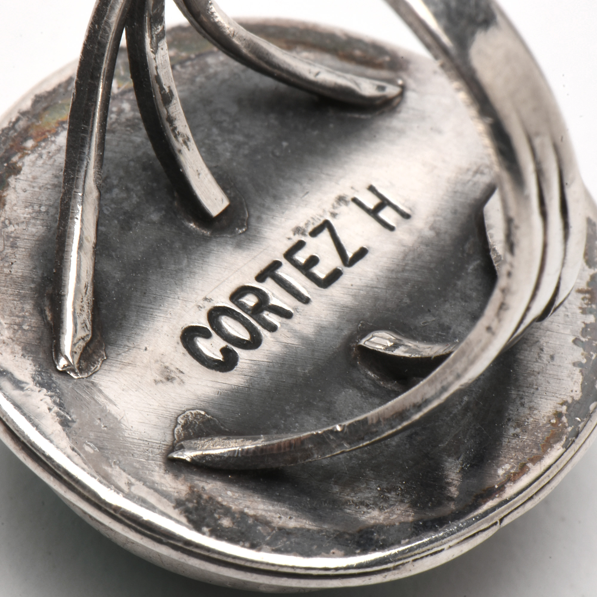 Cortez H. Sterling Silver Turquoise Ring