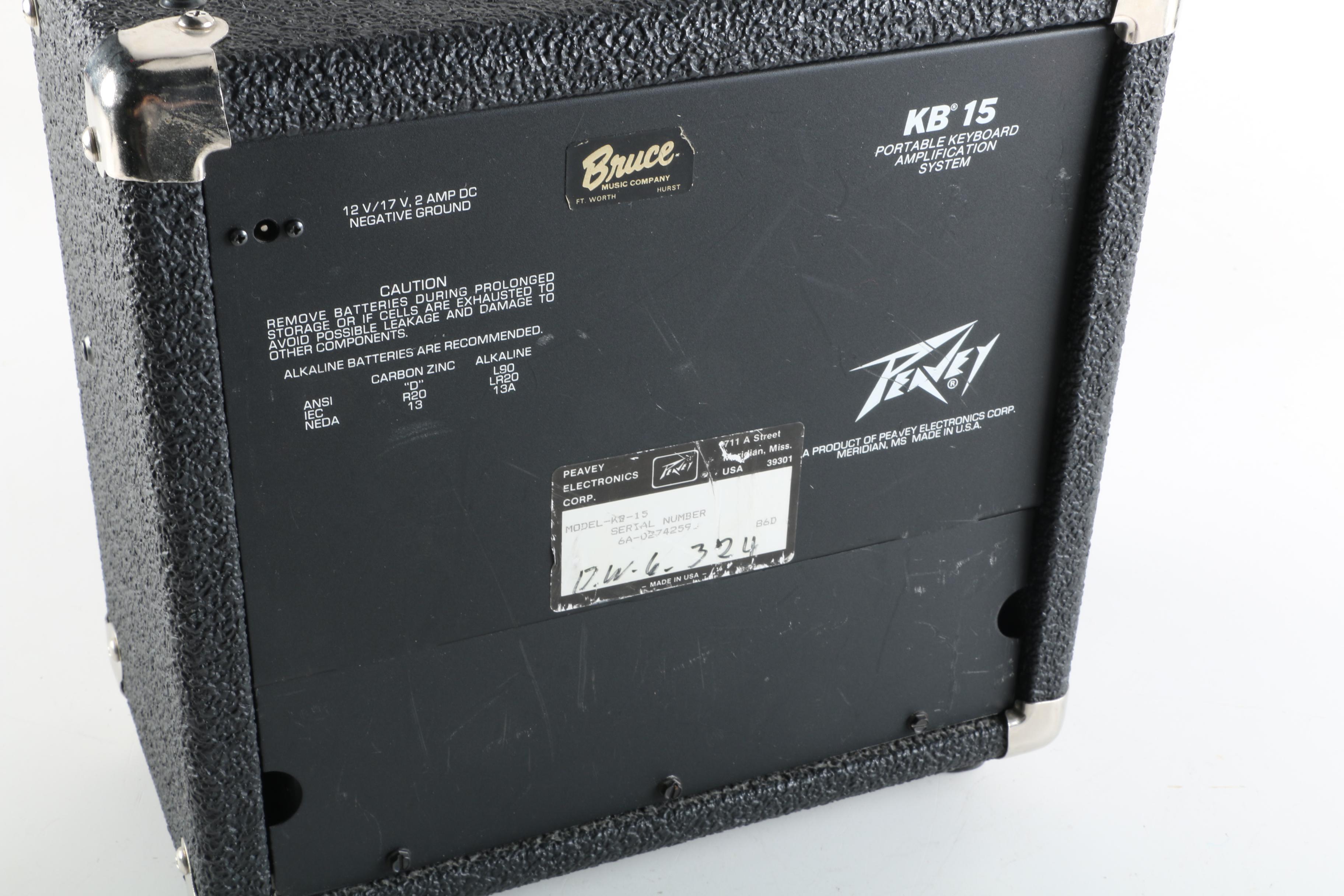 Peavey Keyboard Amp System with Pedals