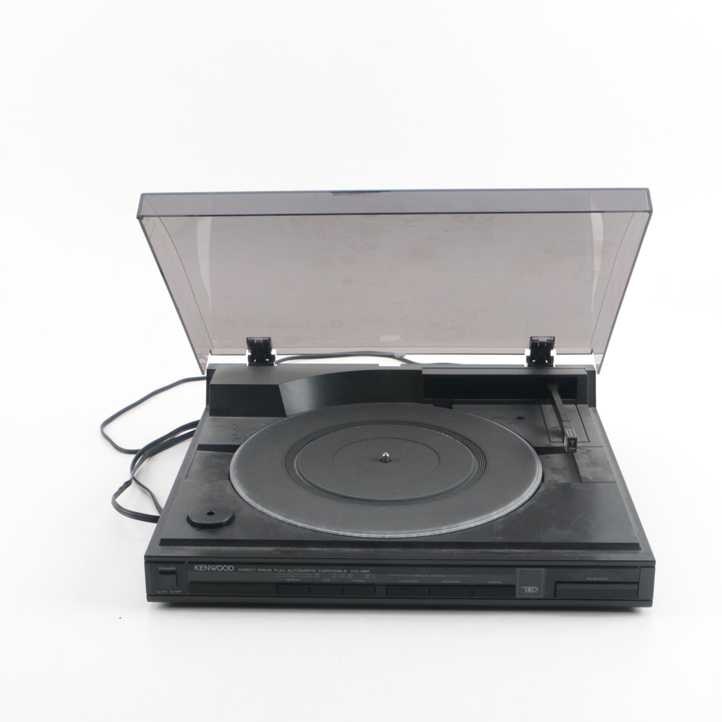 Kenwood KD-66F Direct Drive Turntable
