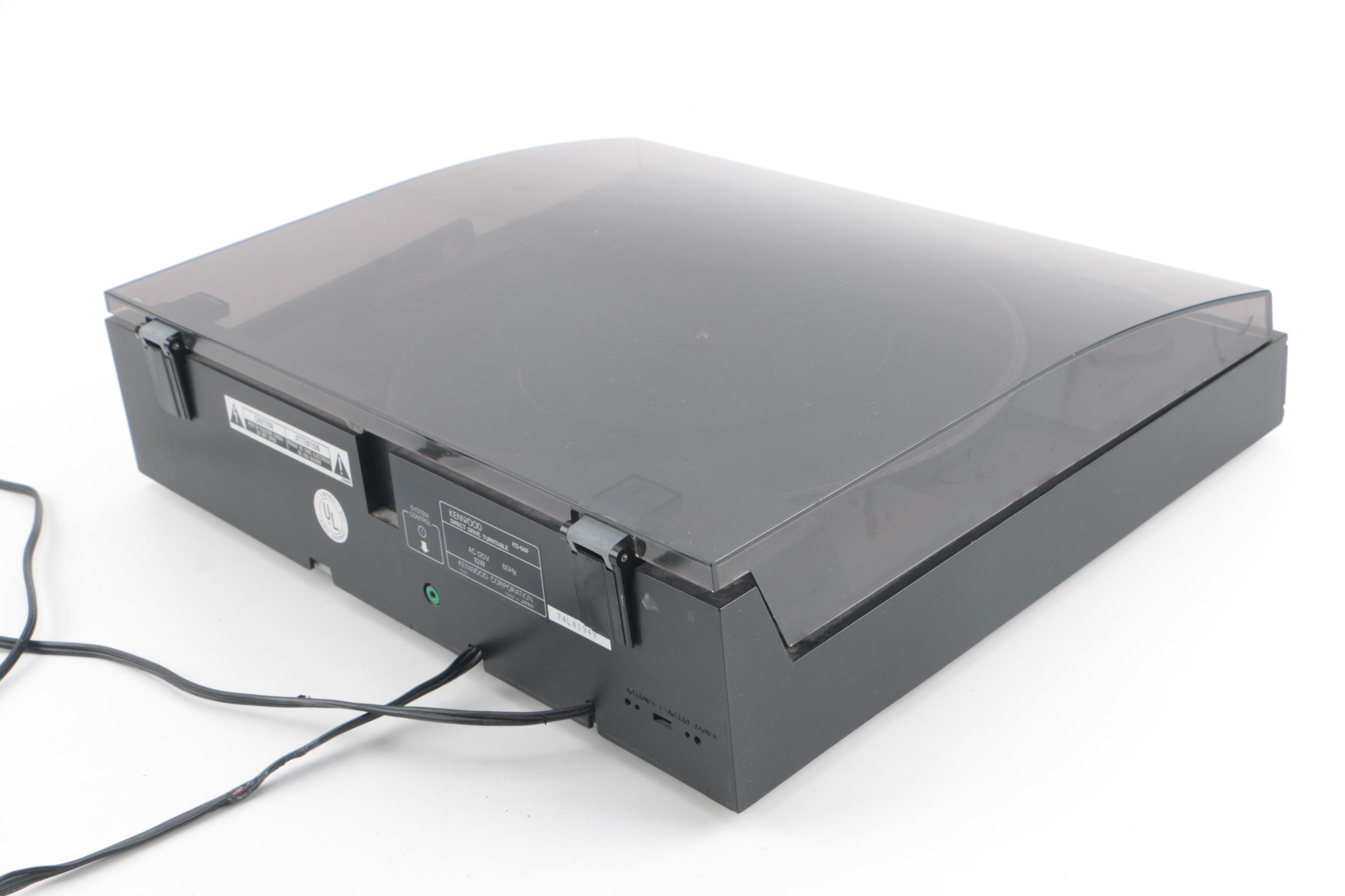 Kenwood KD-66F Direct Drive Turntable