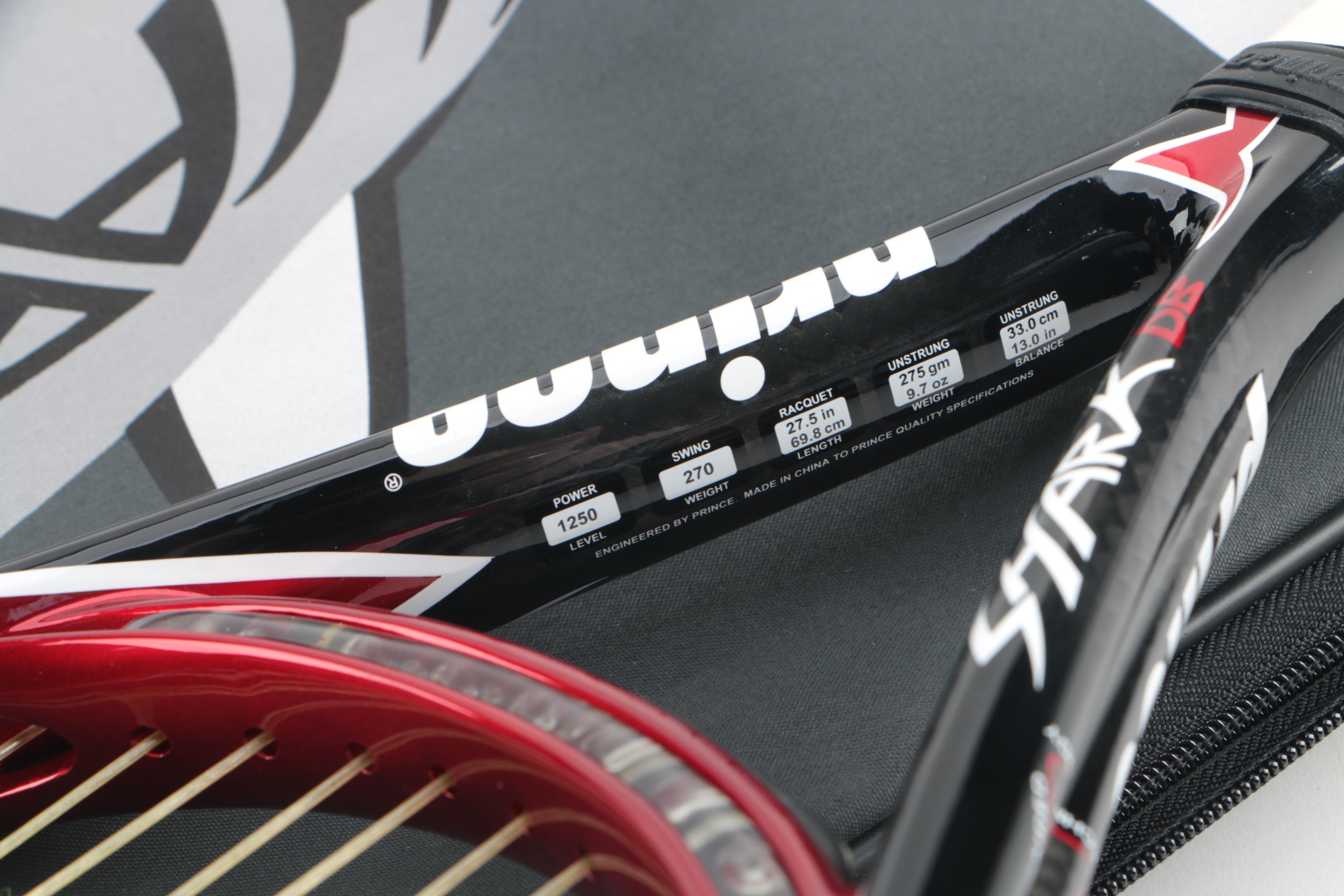 Tennis Rackets and Cases Including Prince