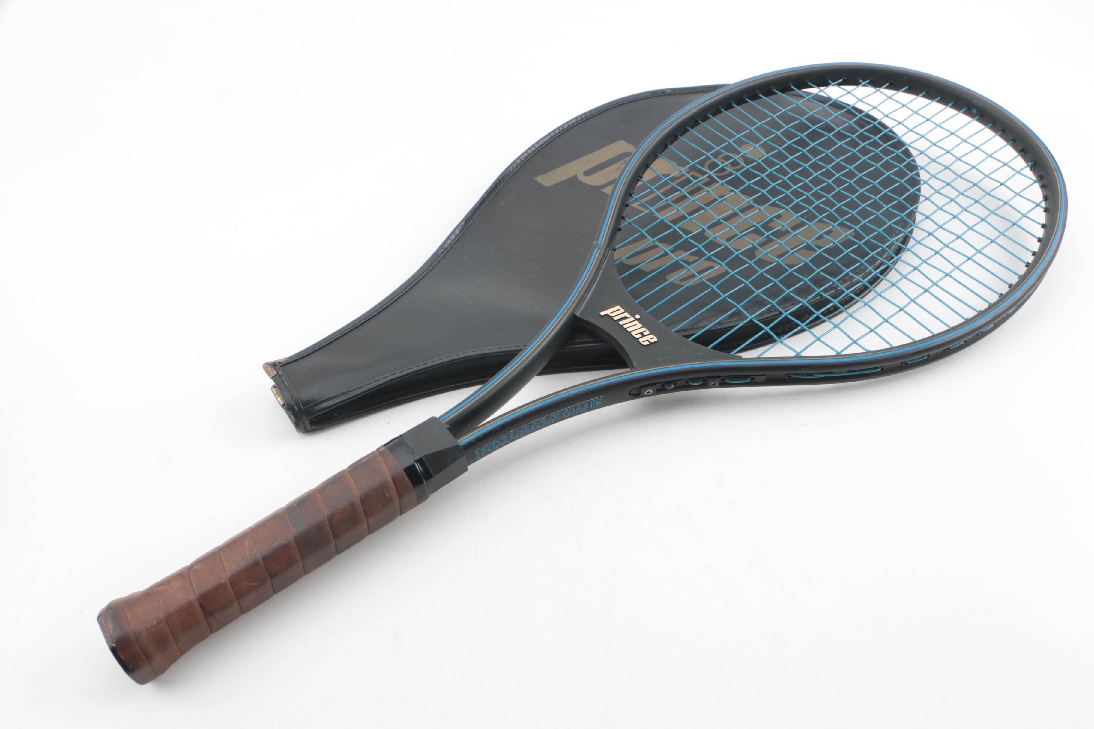 Tennis Rackets and Cases Including Prince