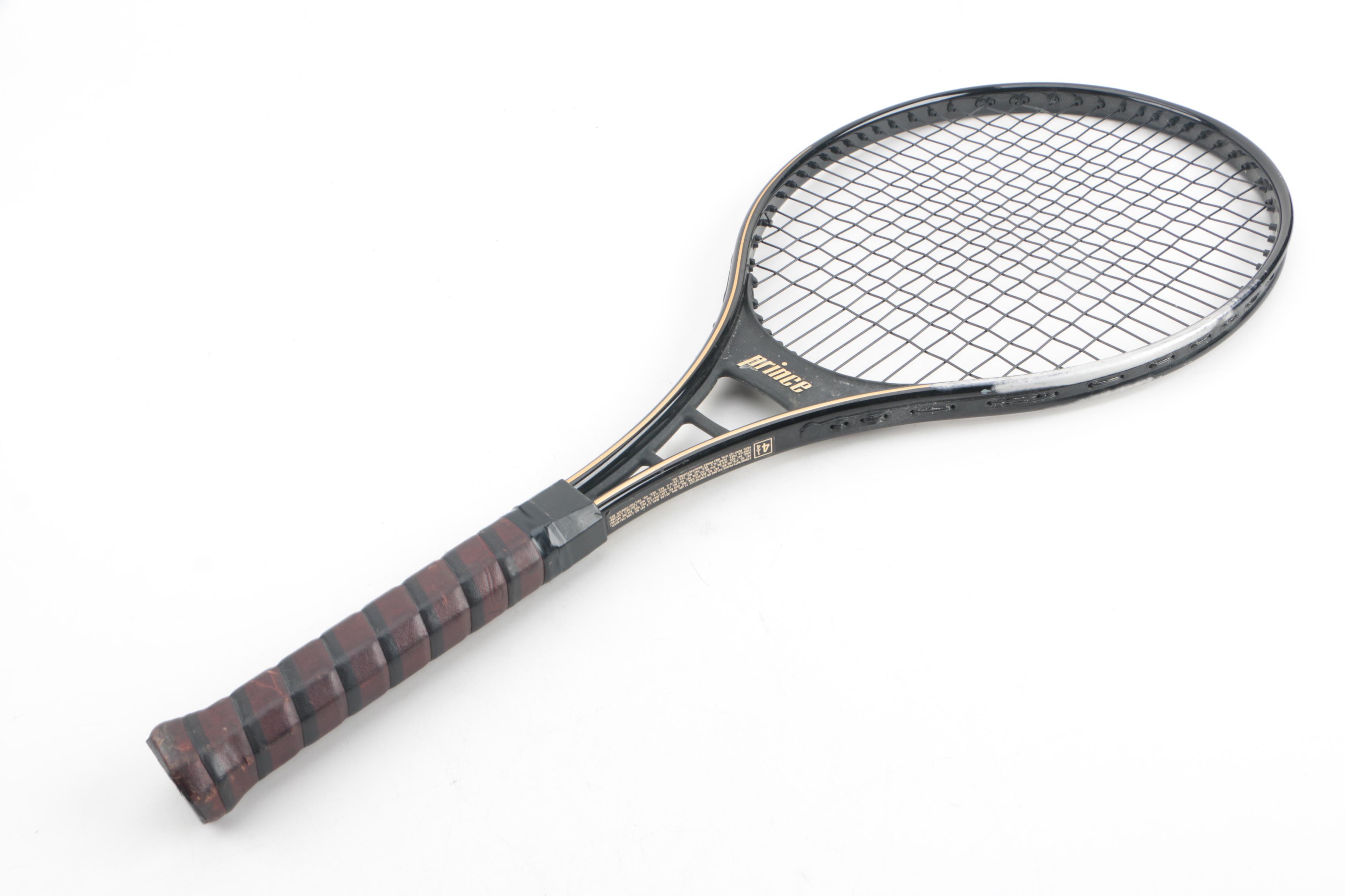 Tennis Rackets and Cases Including Prince