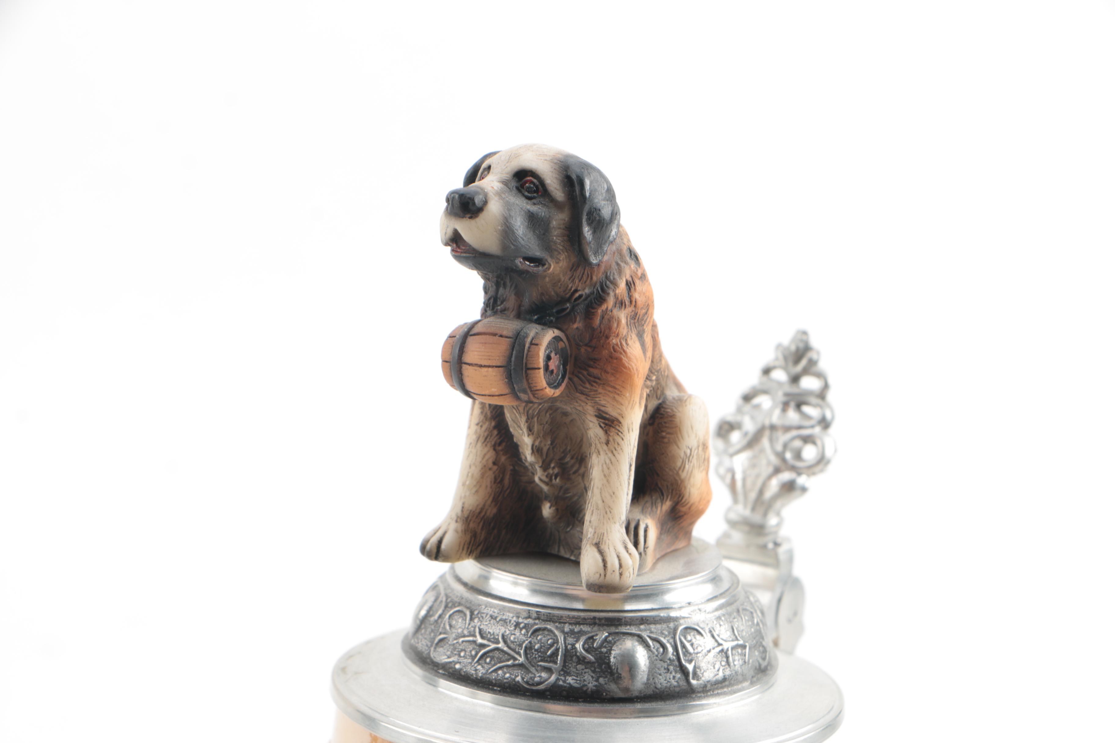 King Handmade and Hand-Painted Limited Edition Ceramic Beer Steins