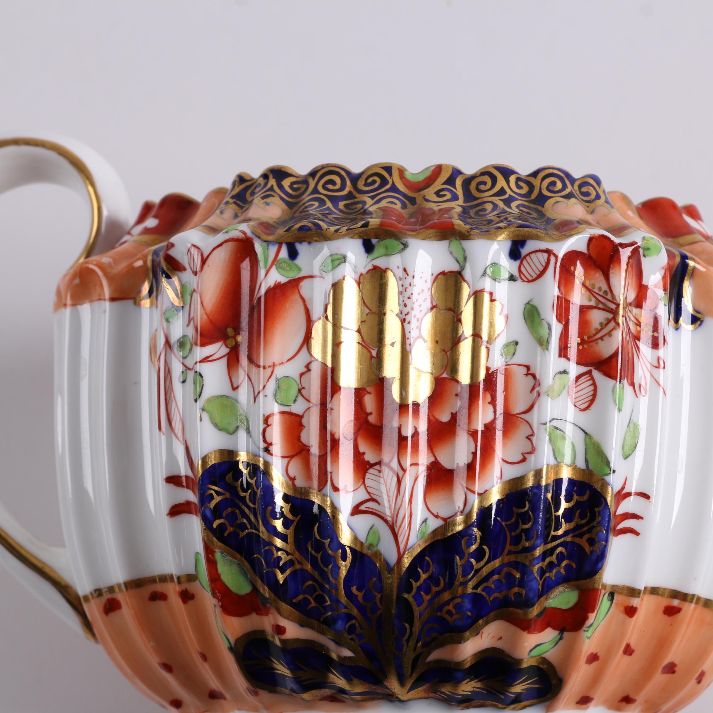 Antique Copeland Imari Porcelain Teapot Circa 1851-85