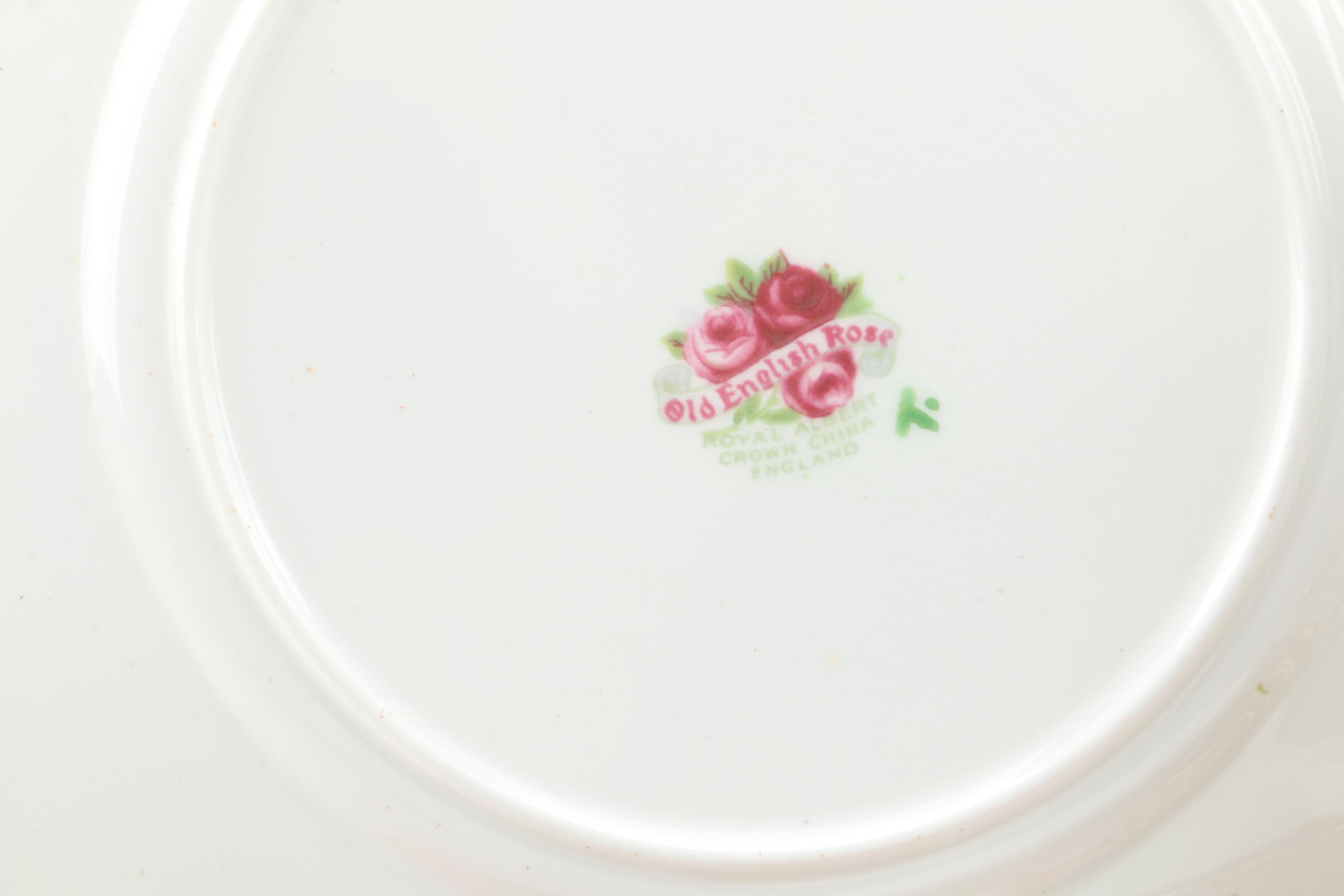 Royal Albert "Old English Rose" and "American Beauty" Bone China Tea Service