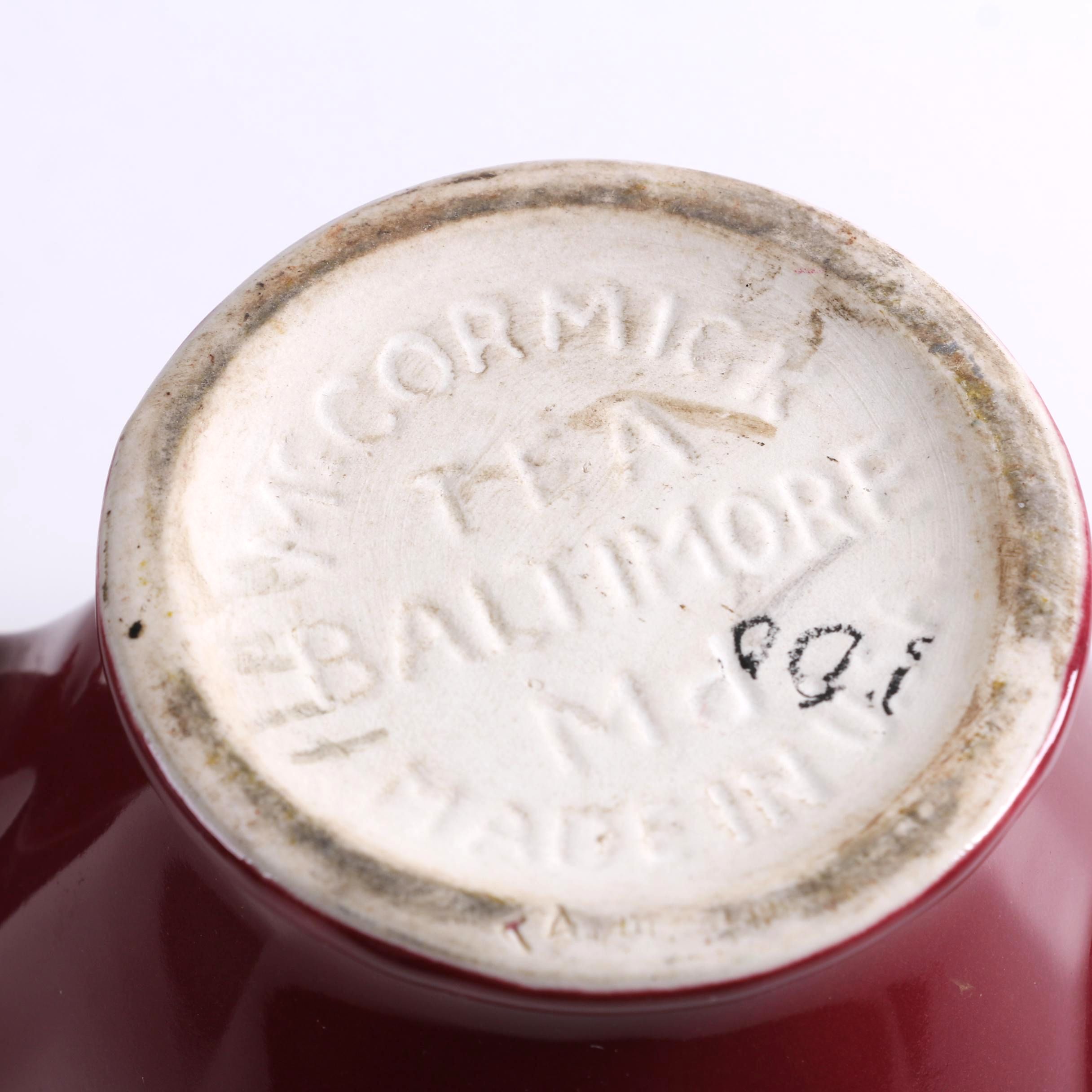 Vintage McCormick Teapot with Graniteware Baking Pan