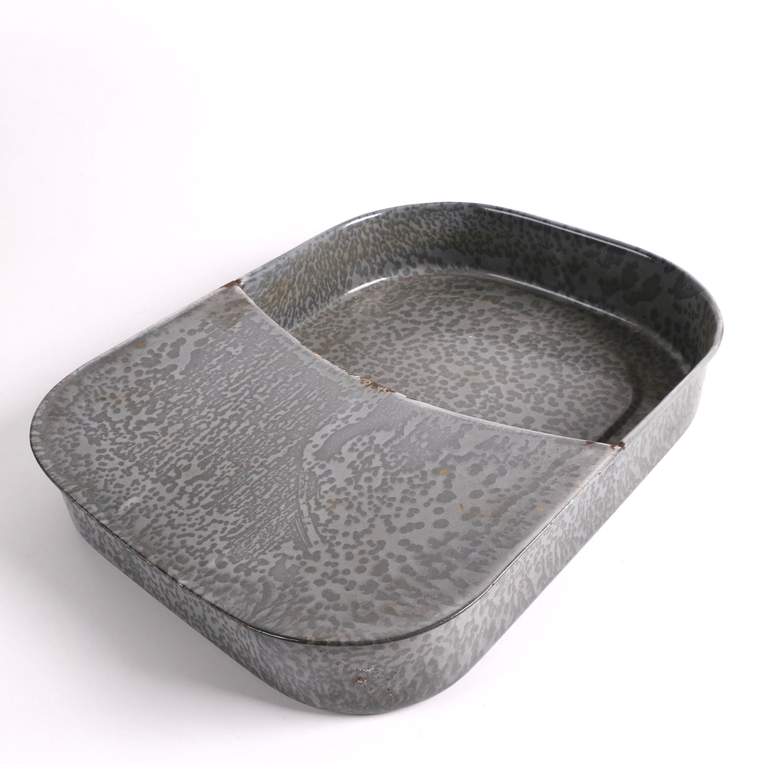 Vintage McCormick Teapot with Graniteware Baking Pan