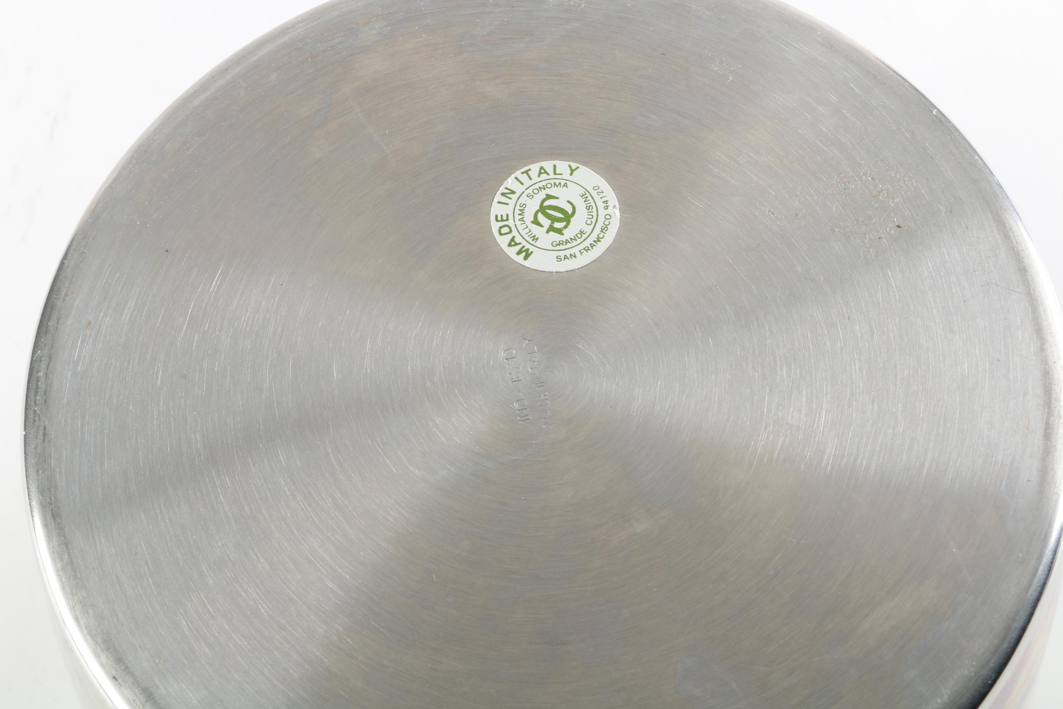 Williams-Sonoma Wine Bucket and Metal Towel Ring