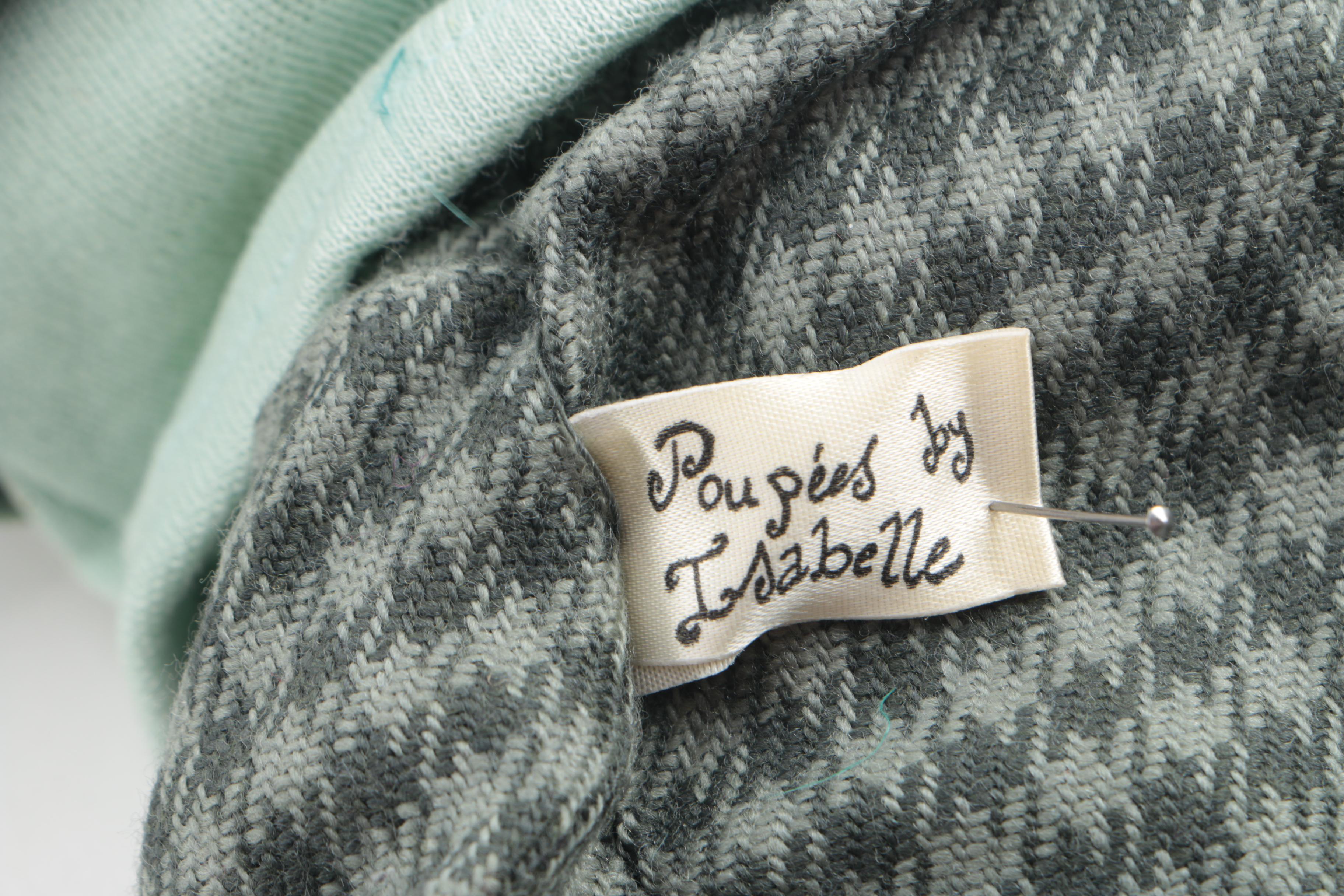 Beanbag Dolls and Wood Bench Including Poupées by Isabelle