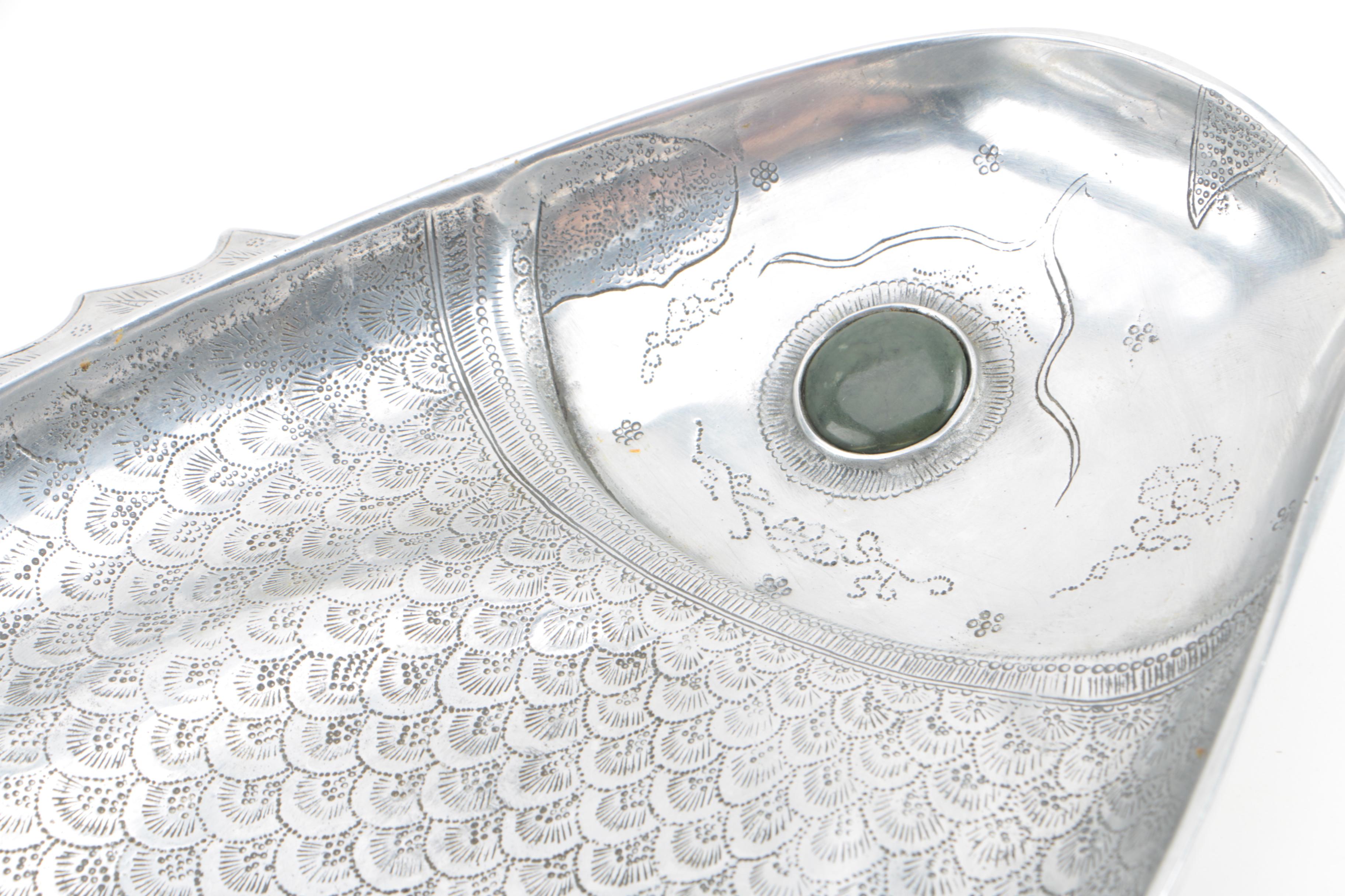 Seafood Motif Serving Platters Featuring Arthur Court