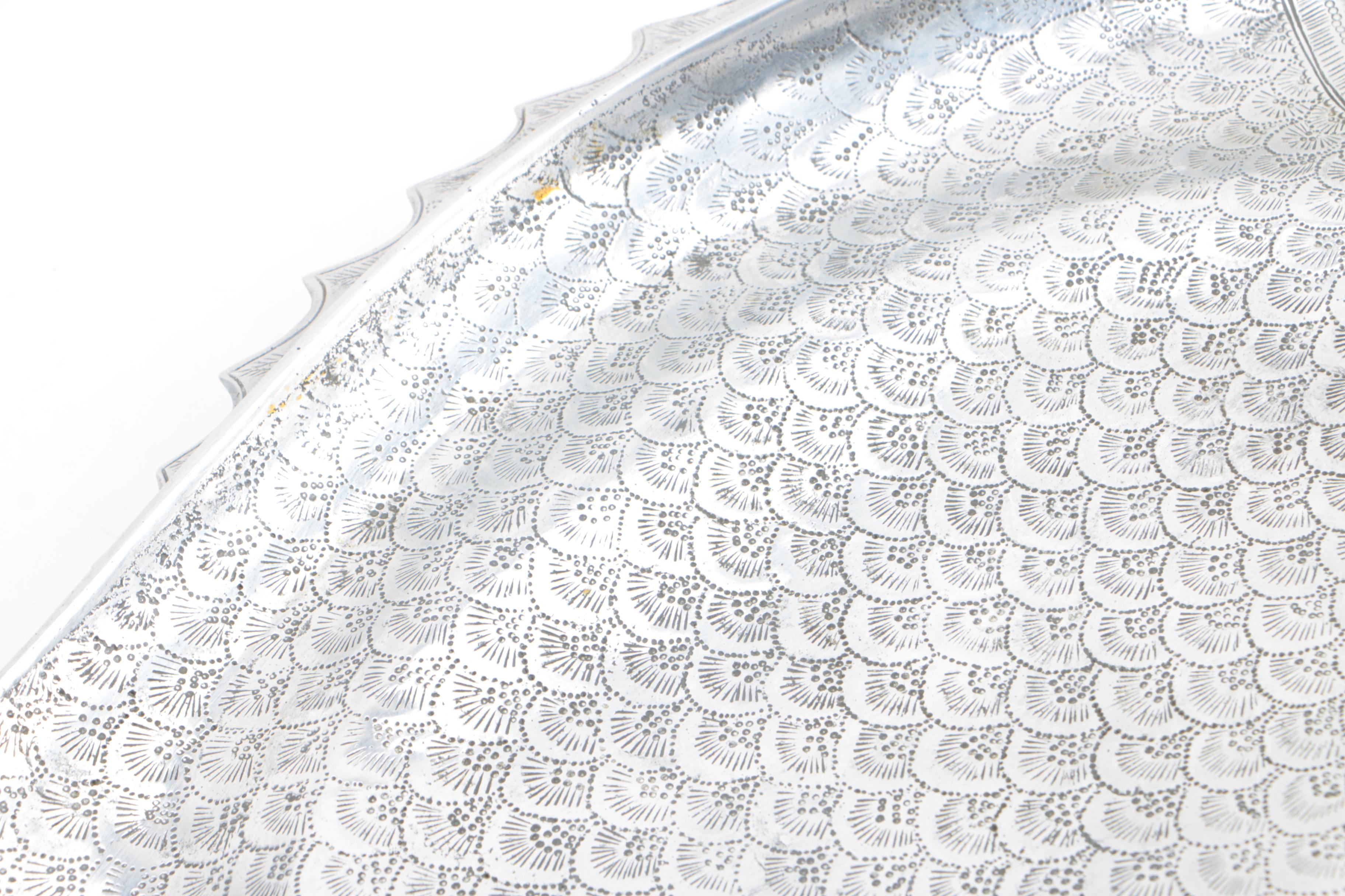 Seafood Motif Serving Platters Featuring Arthur Court