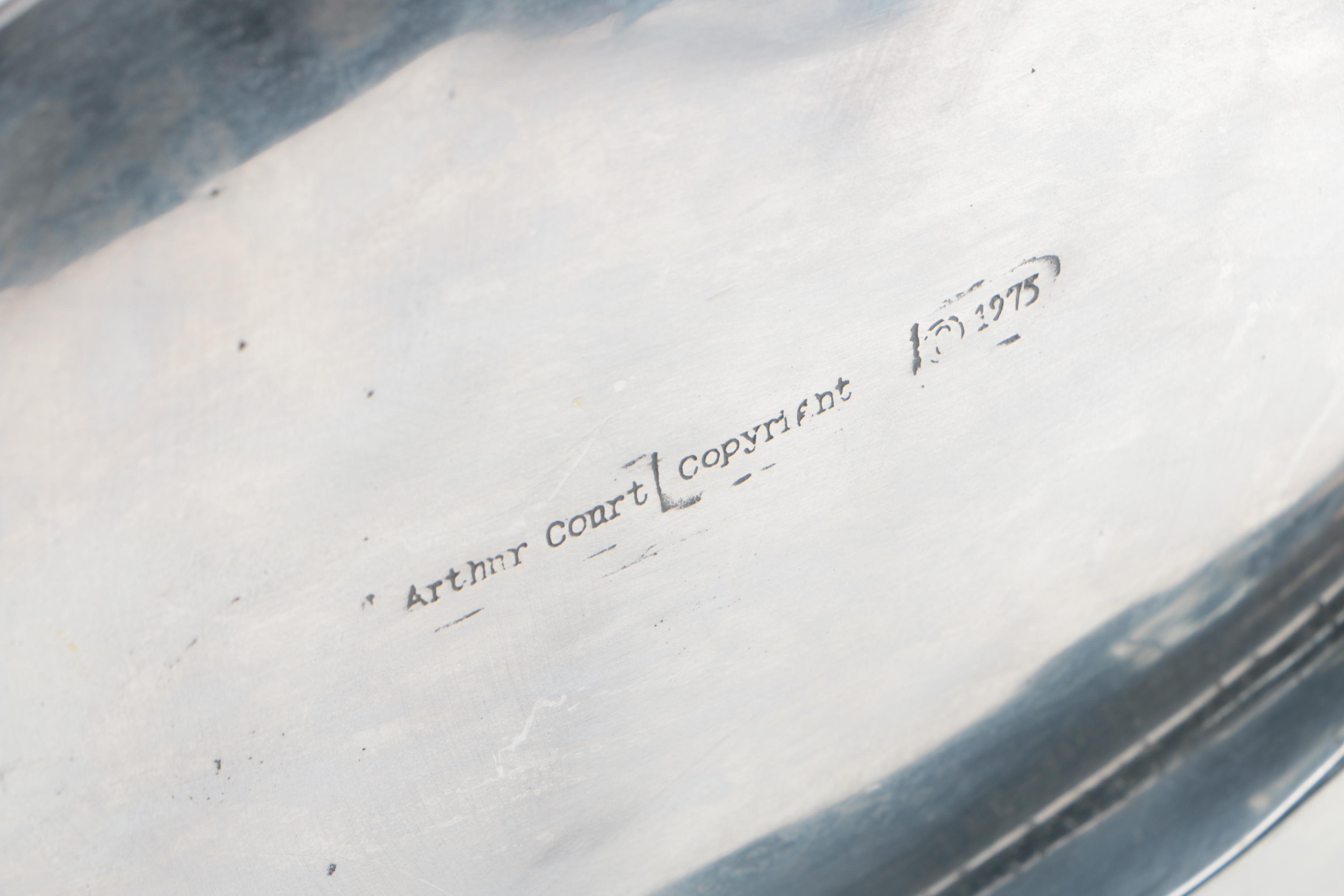 Seafood Motif Serving Platters Featuring Arthur Court