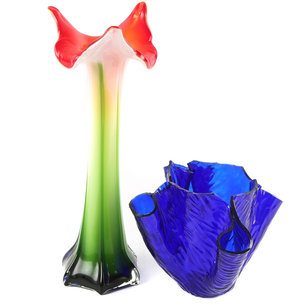 Contemporary Art Glass Vases