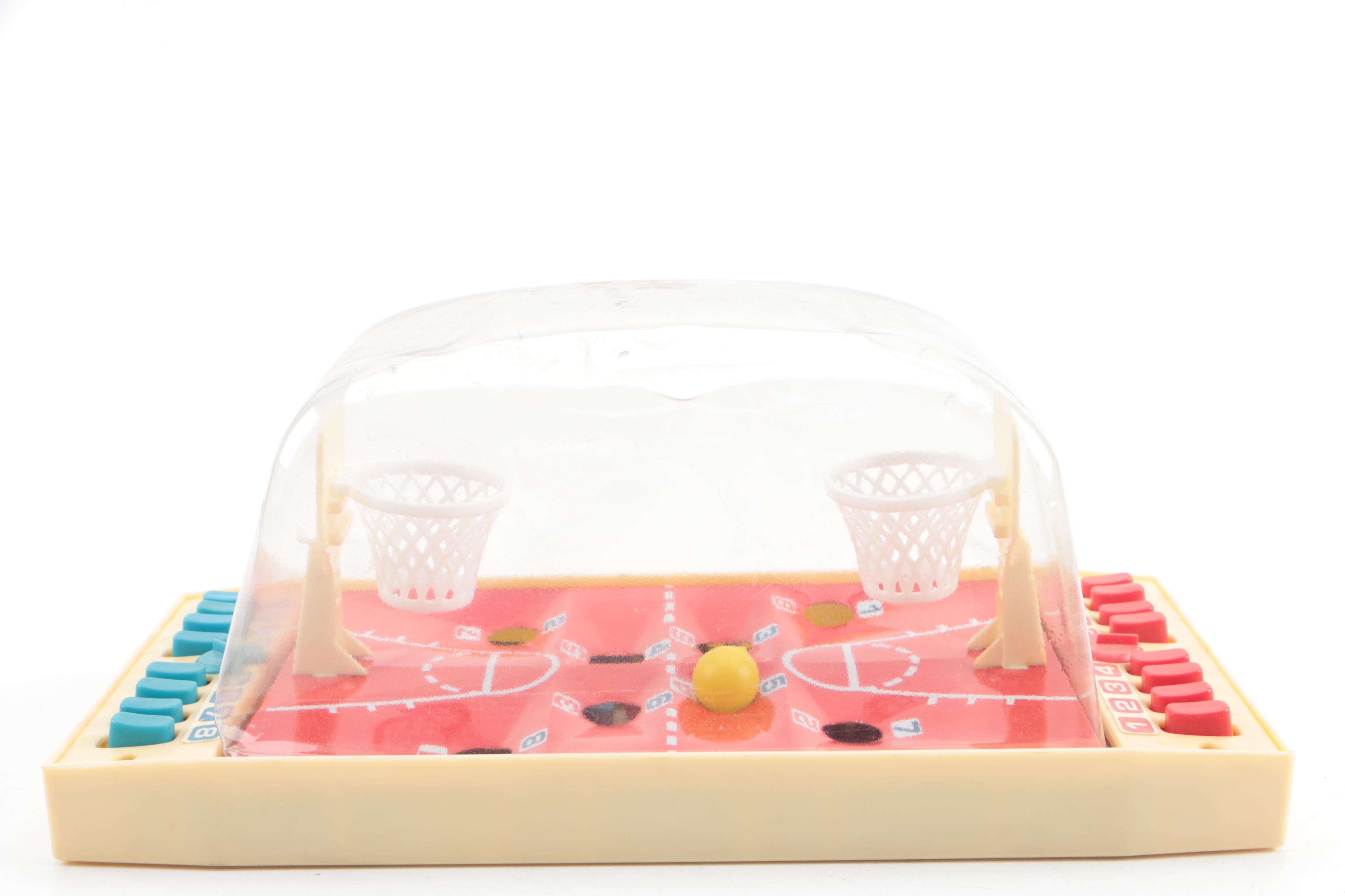 Vintage Mickey Mouse and Grand Prix Pinball Toys with Other Games