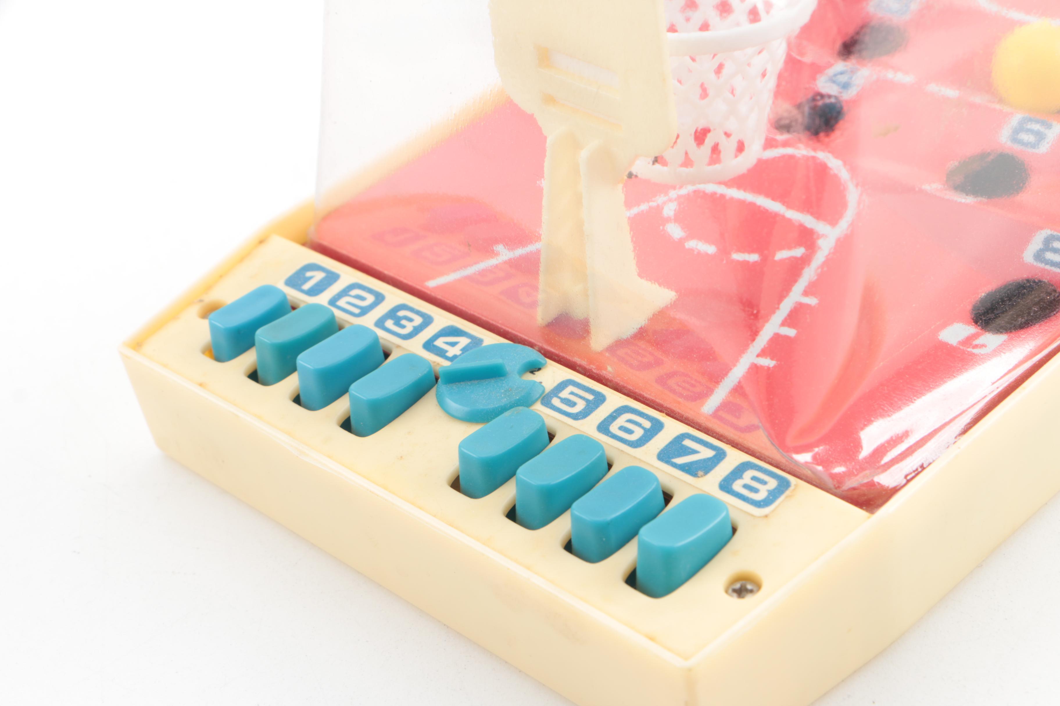 Vintage Mickey Mouse and Grand Prix Pinball Toys with Other Games