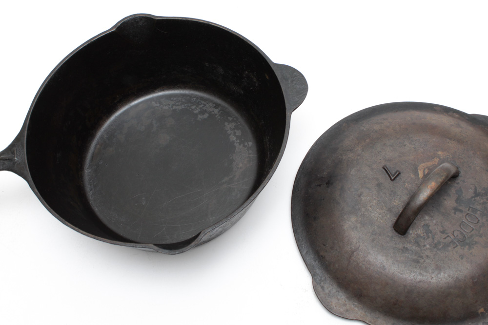 Lodge Seven Quart Cast Iron Dutch Oven