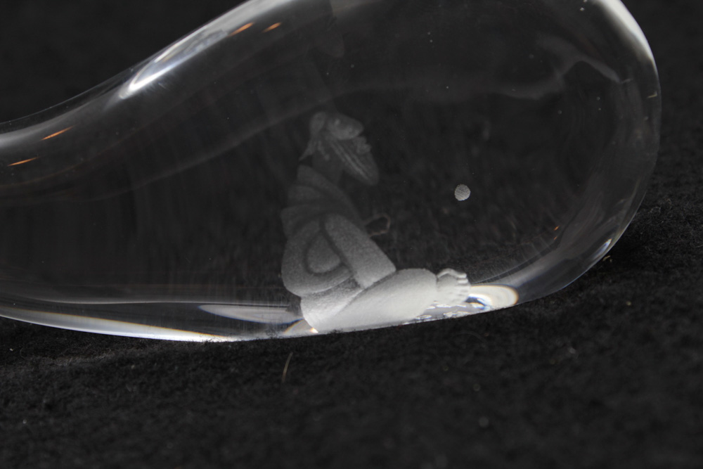 Kosta Boda Art Glass "Jonah and the Whale"