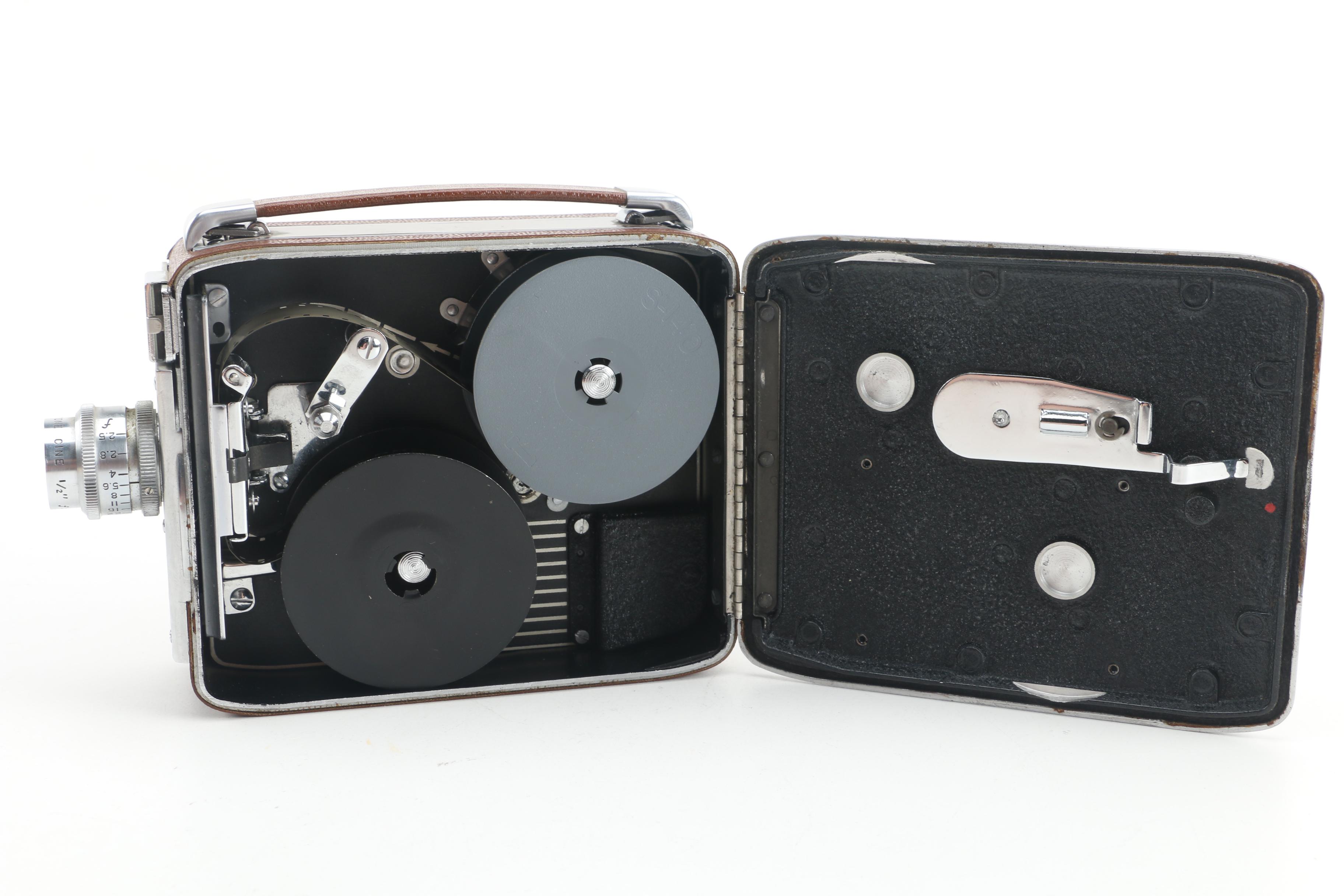 Vintage Kodak Instamatic M6 and Keystone Olympic K-32 Movie Cameras