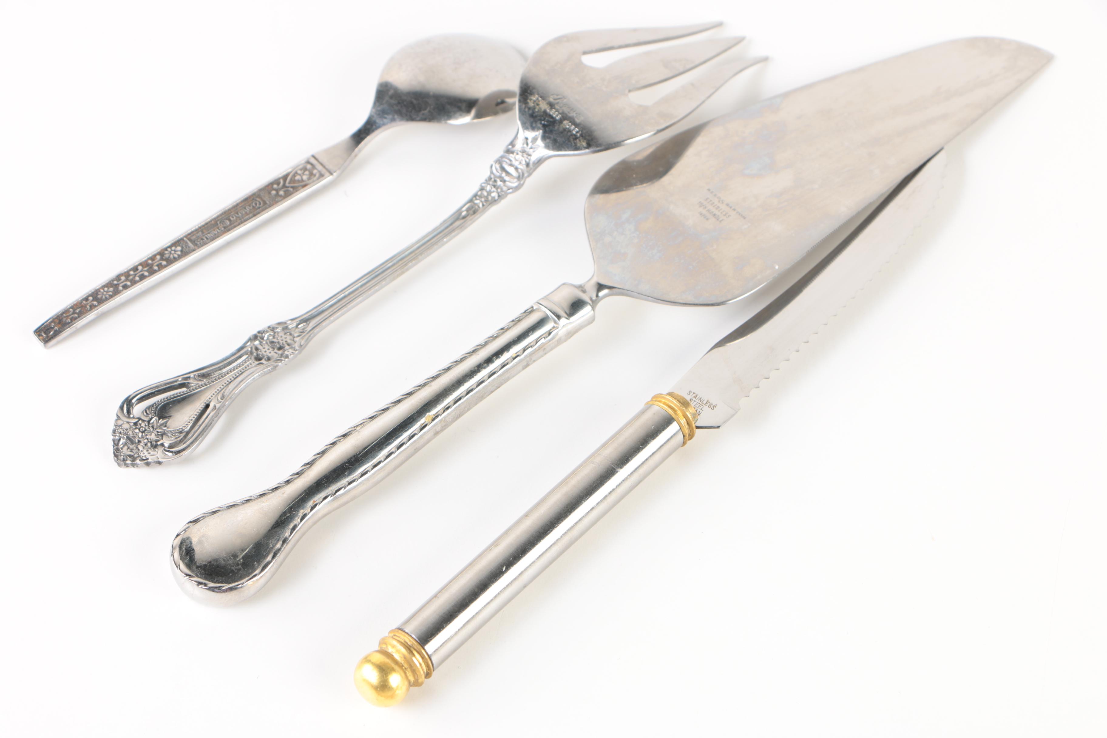 Wallace "Golden Corsica" Stainless Steel Flatware Set