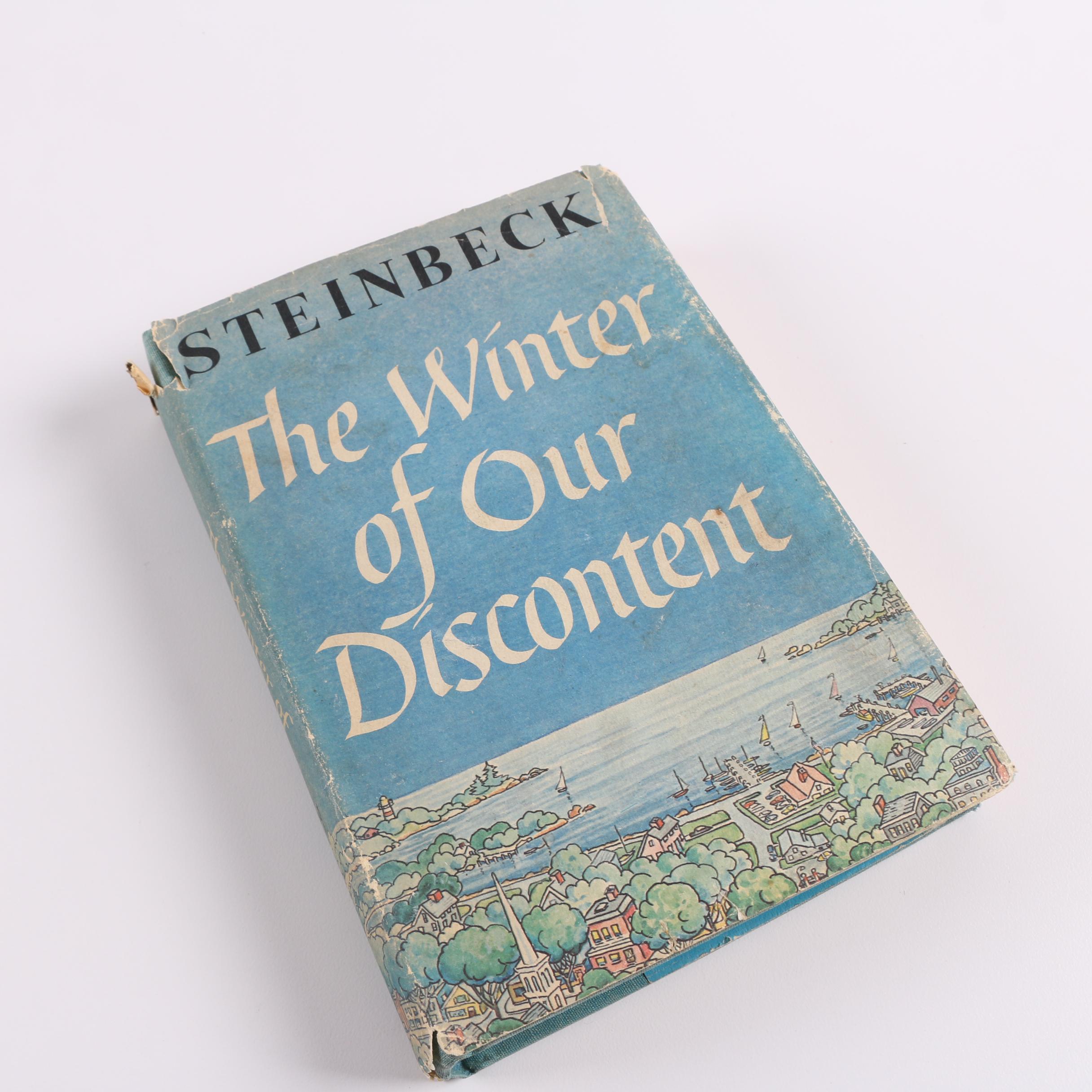 1961 First Trade Edition "The Winter of Our Discontent" by John Steinbeck
