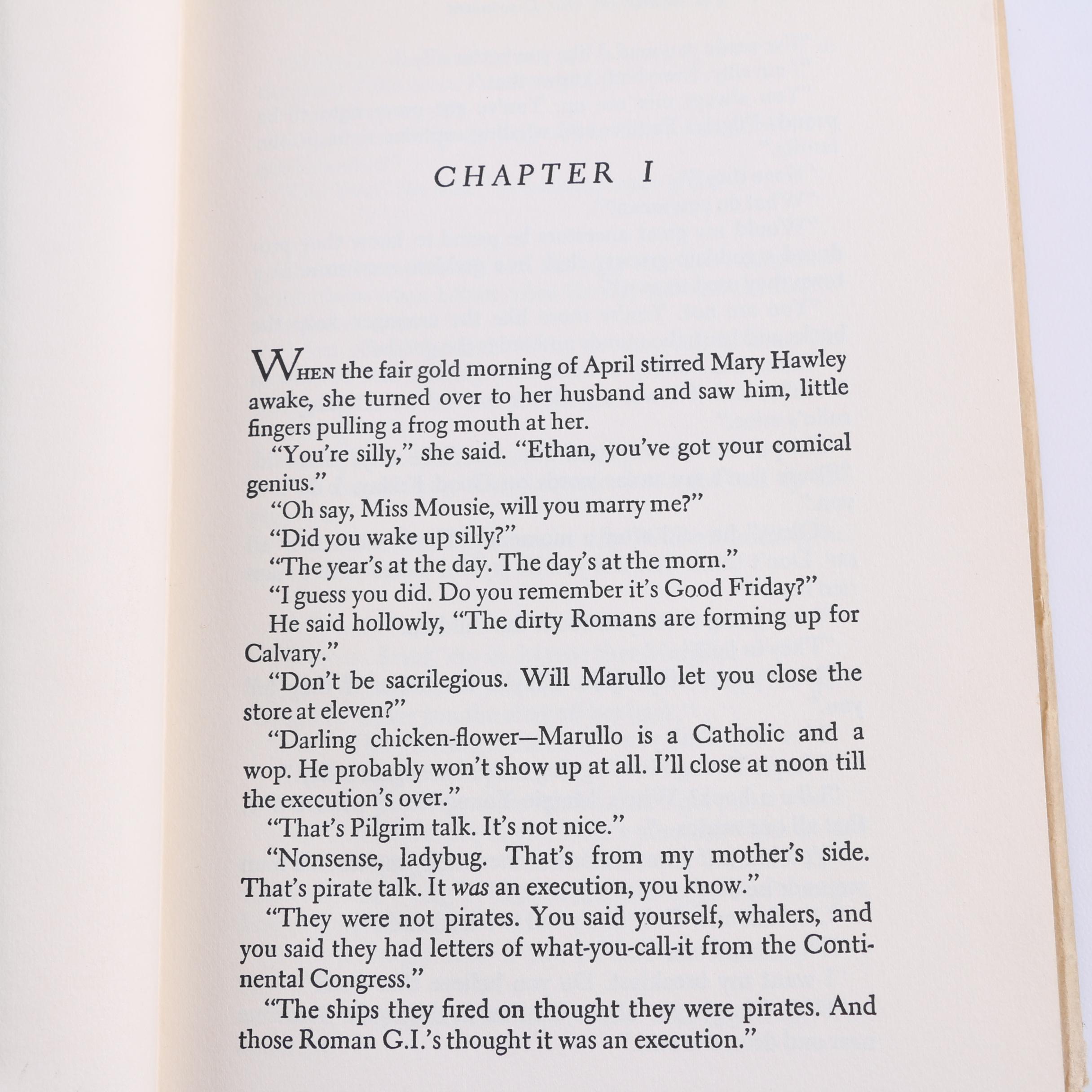 1961 First Trade Edition "The Winter of Our Discontent" by John Steinbeck