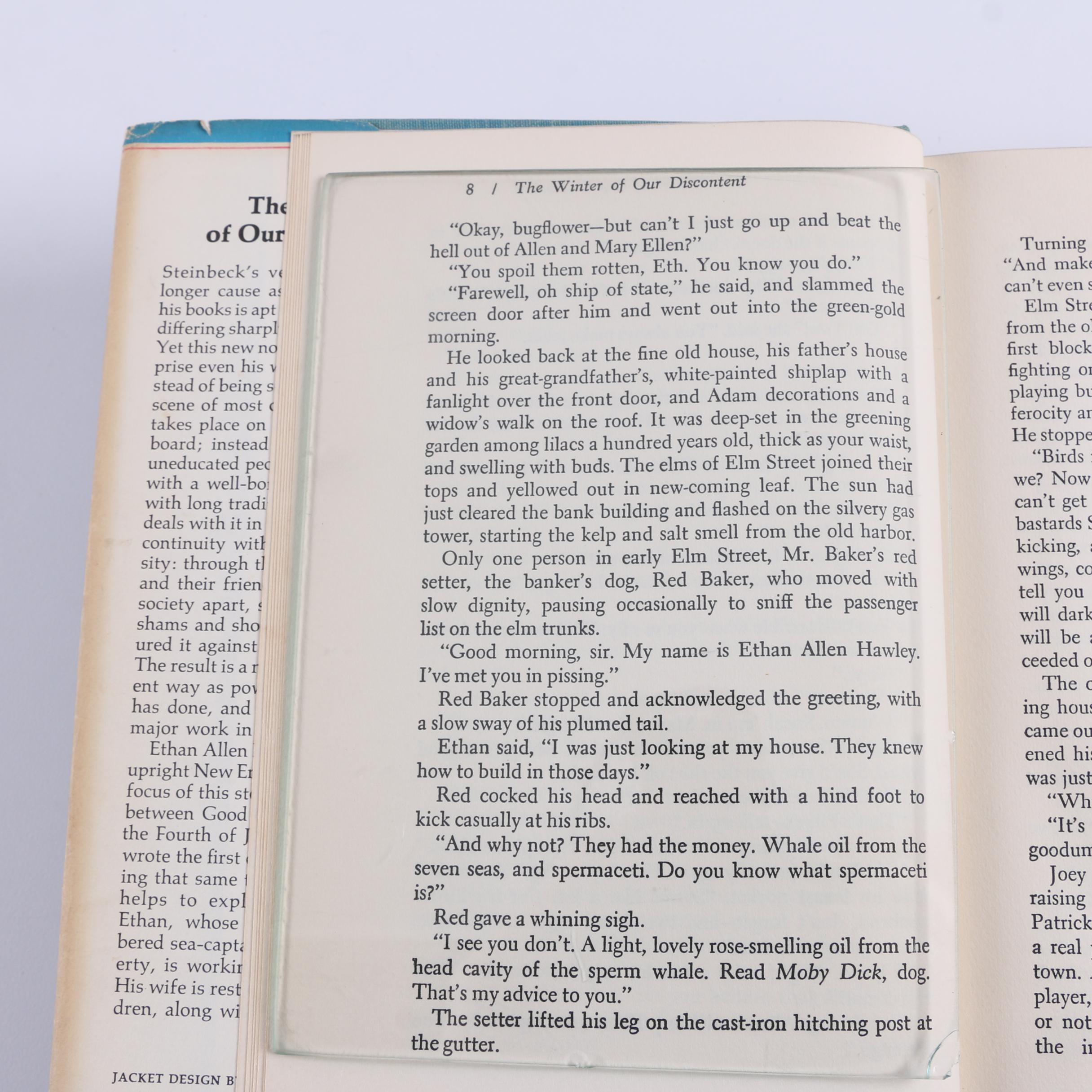 1961 First Trade Edition "The Winter of Our Discontent" by John Steinbeck