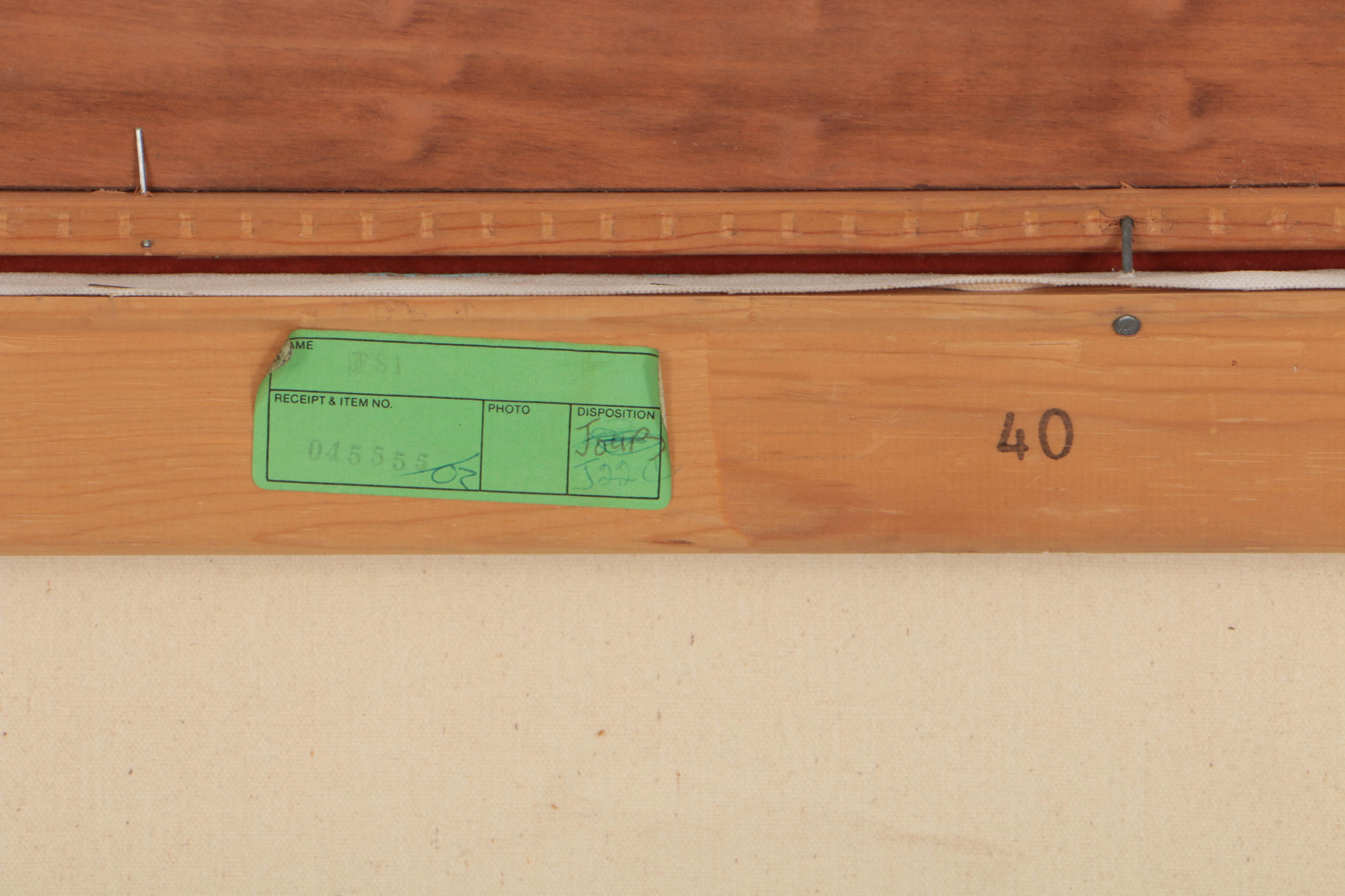 Kenneth Wyatt 1981 Oil Painting on Canvas "The Mapmaker"