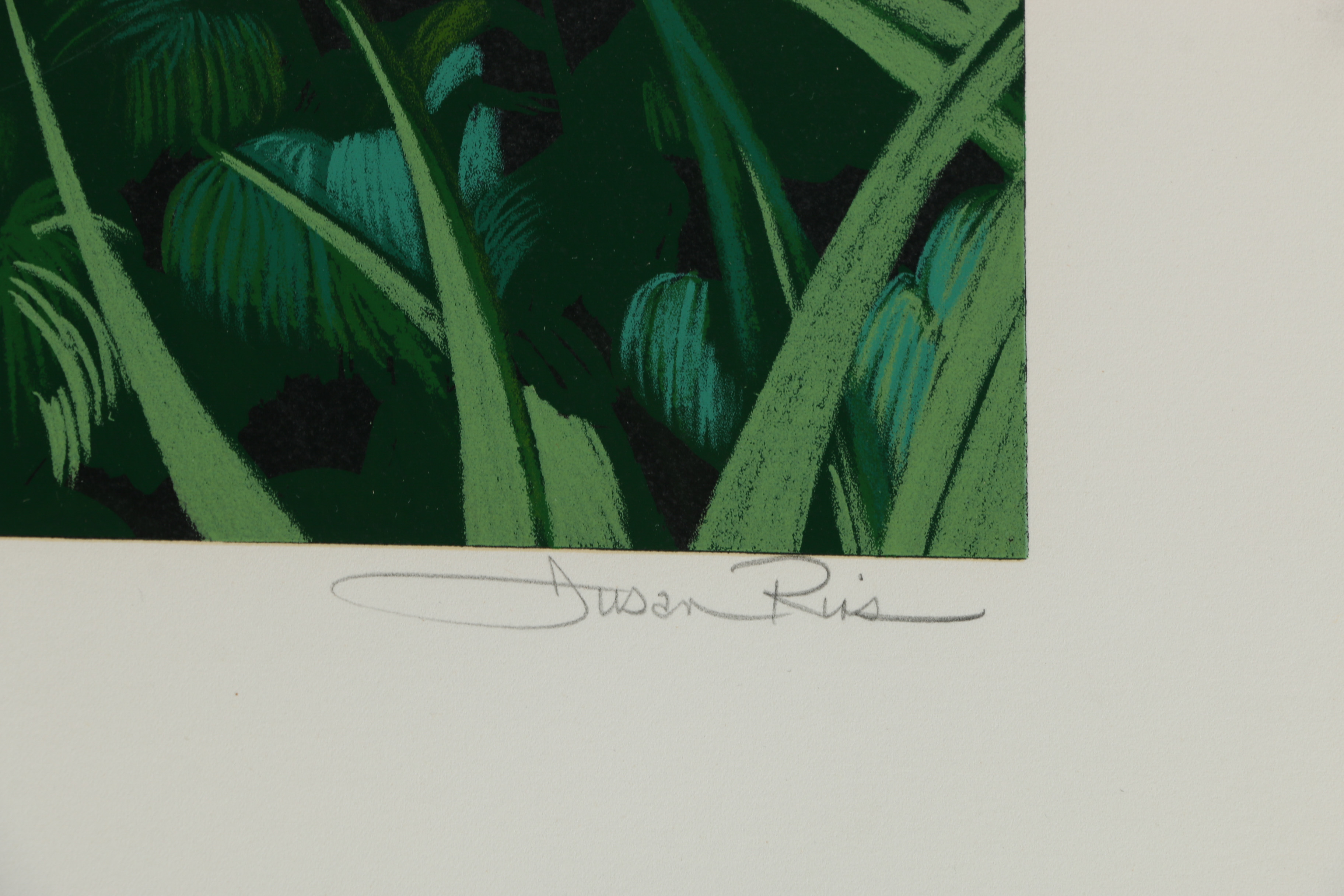 Susan Rios Serigraph "Special Visit"