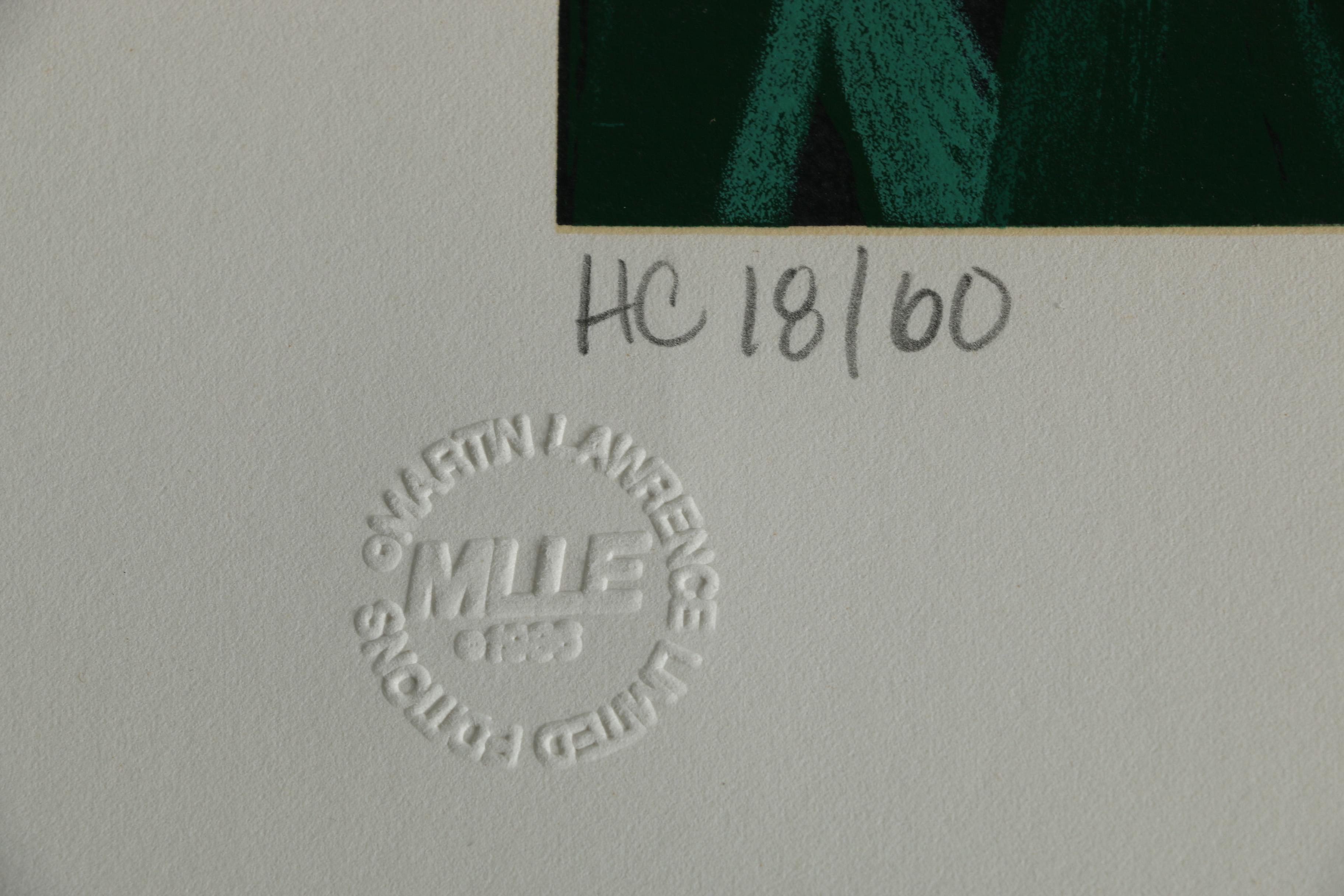 Susan Rios Serigraph "Special Visit"