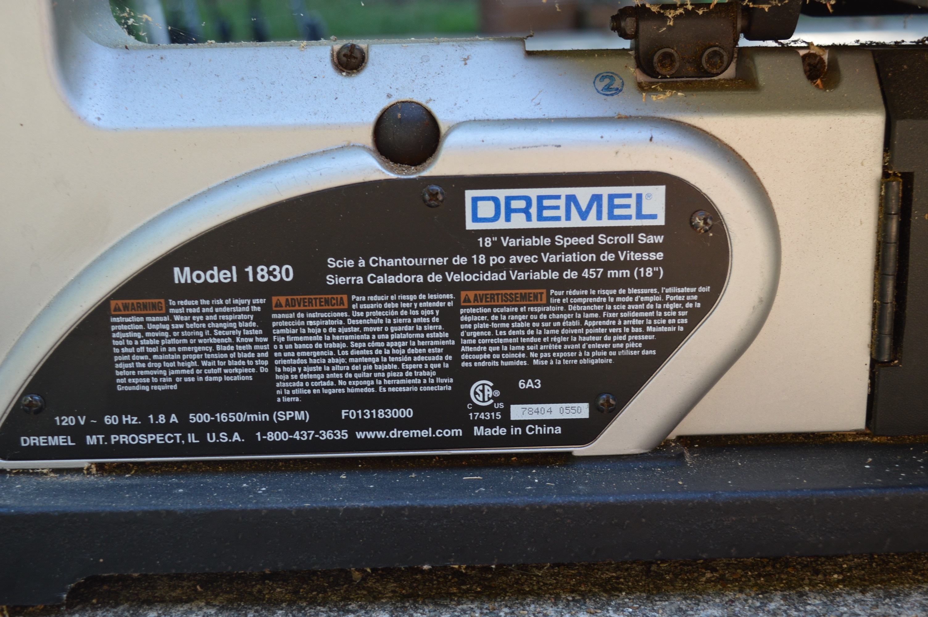 Dremel 18" Variable Speed Scroll Saw