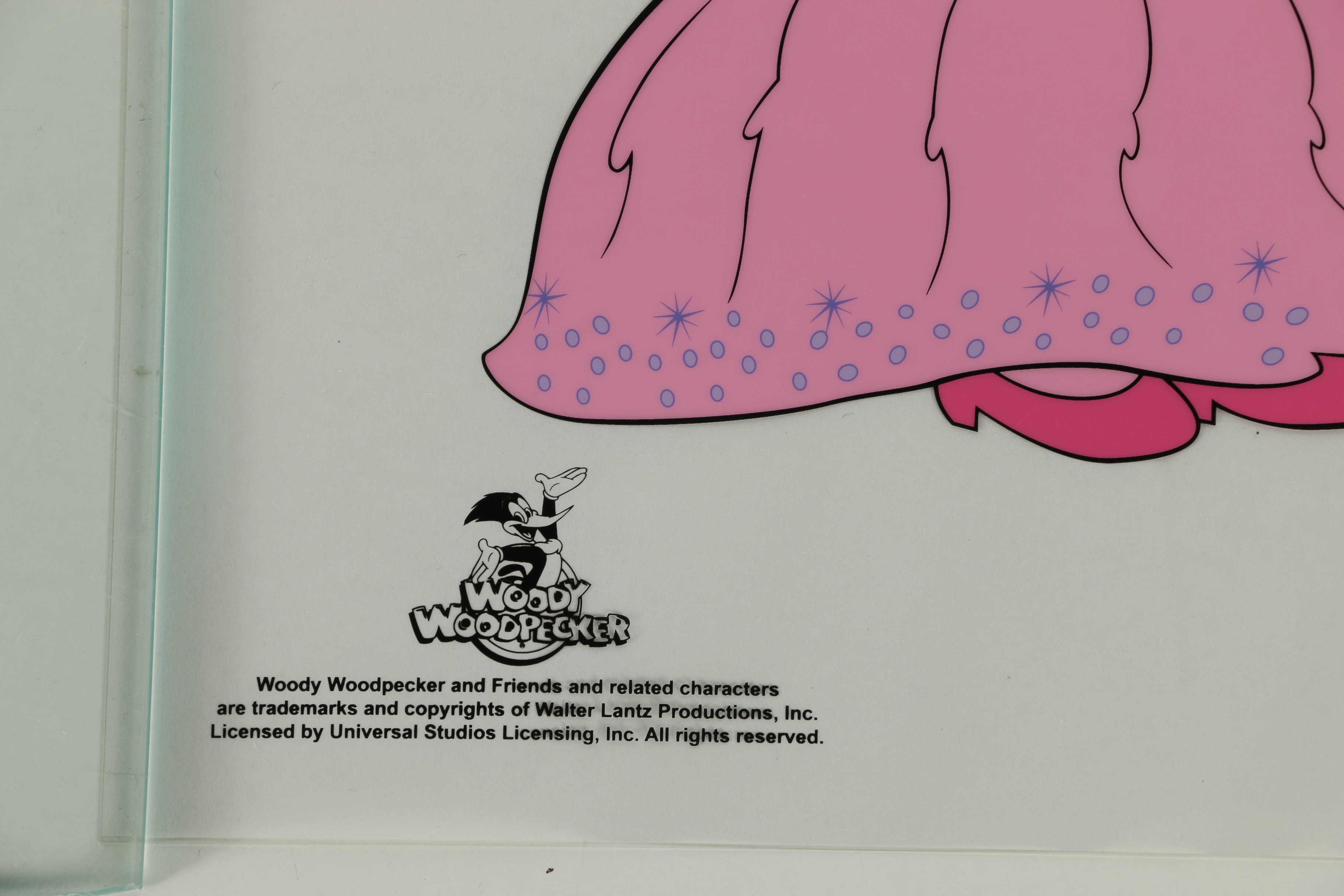 Animation Cel "Woody Woodpecker in Love"