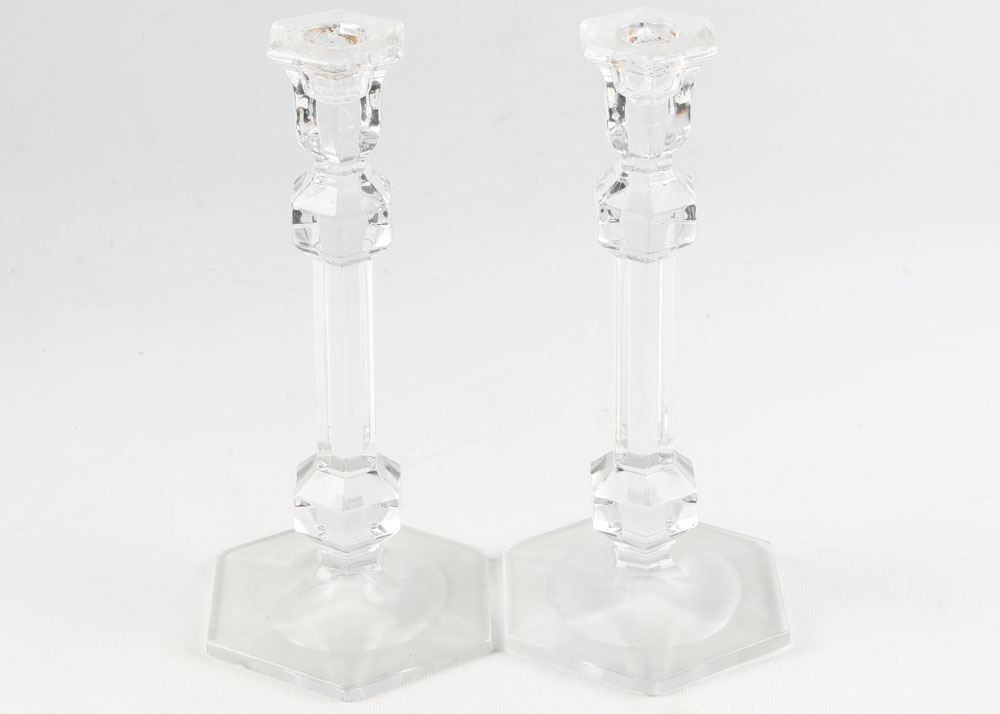 Contemporary Glass and Lead Crystal Decor Elements