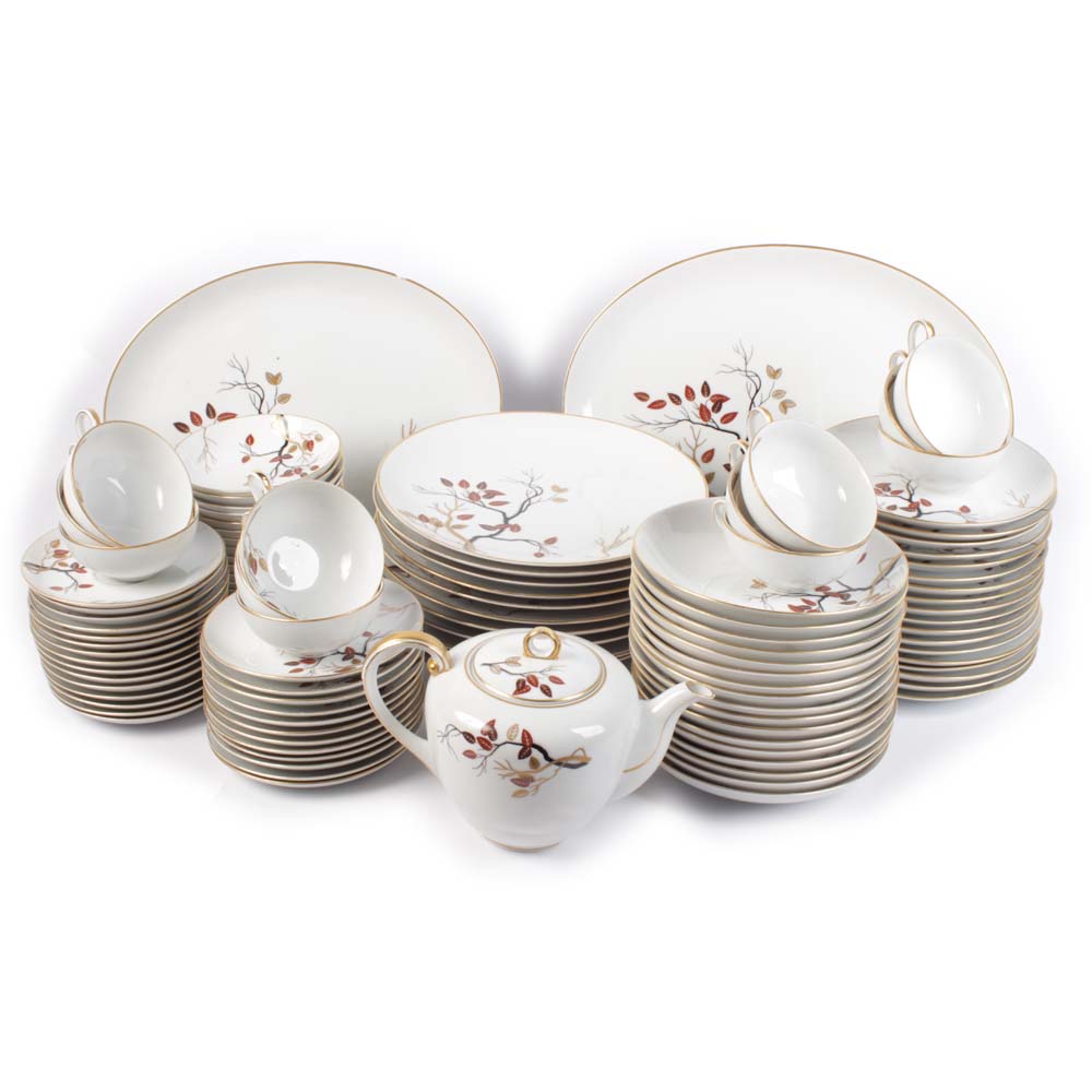 Wentworth China "Twilight" Porcelain Dinnerware