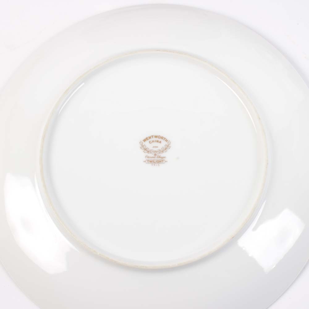Wentworth China "Twilight" Porcelain Dinnerware