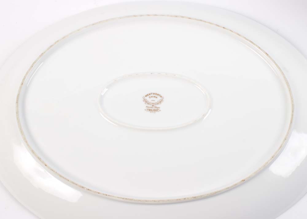 Wentworth China "Twilight" Porcelain Dinnerware