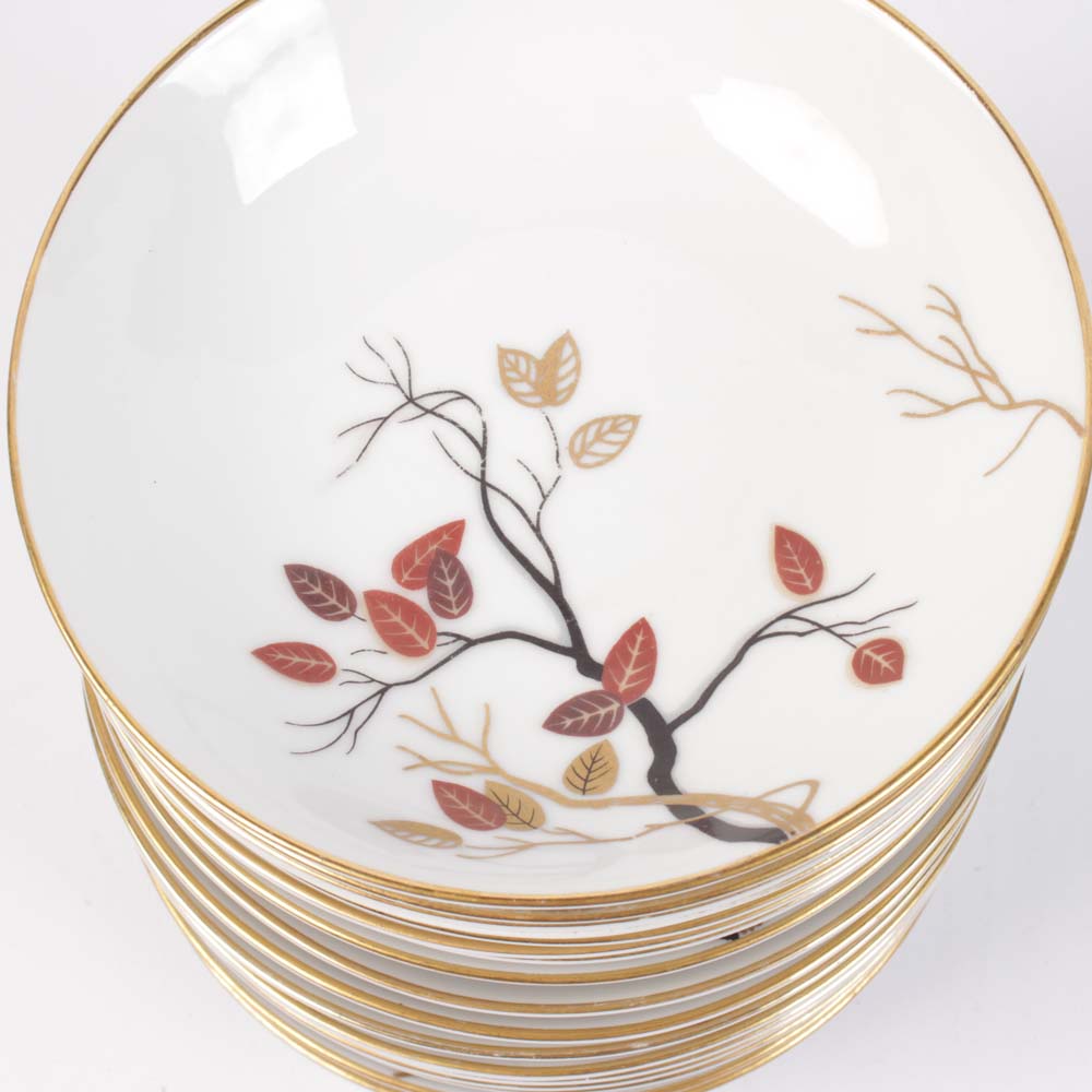 Wentworth China "Twilight" Porcelain Dinnerware