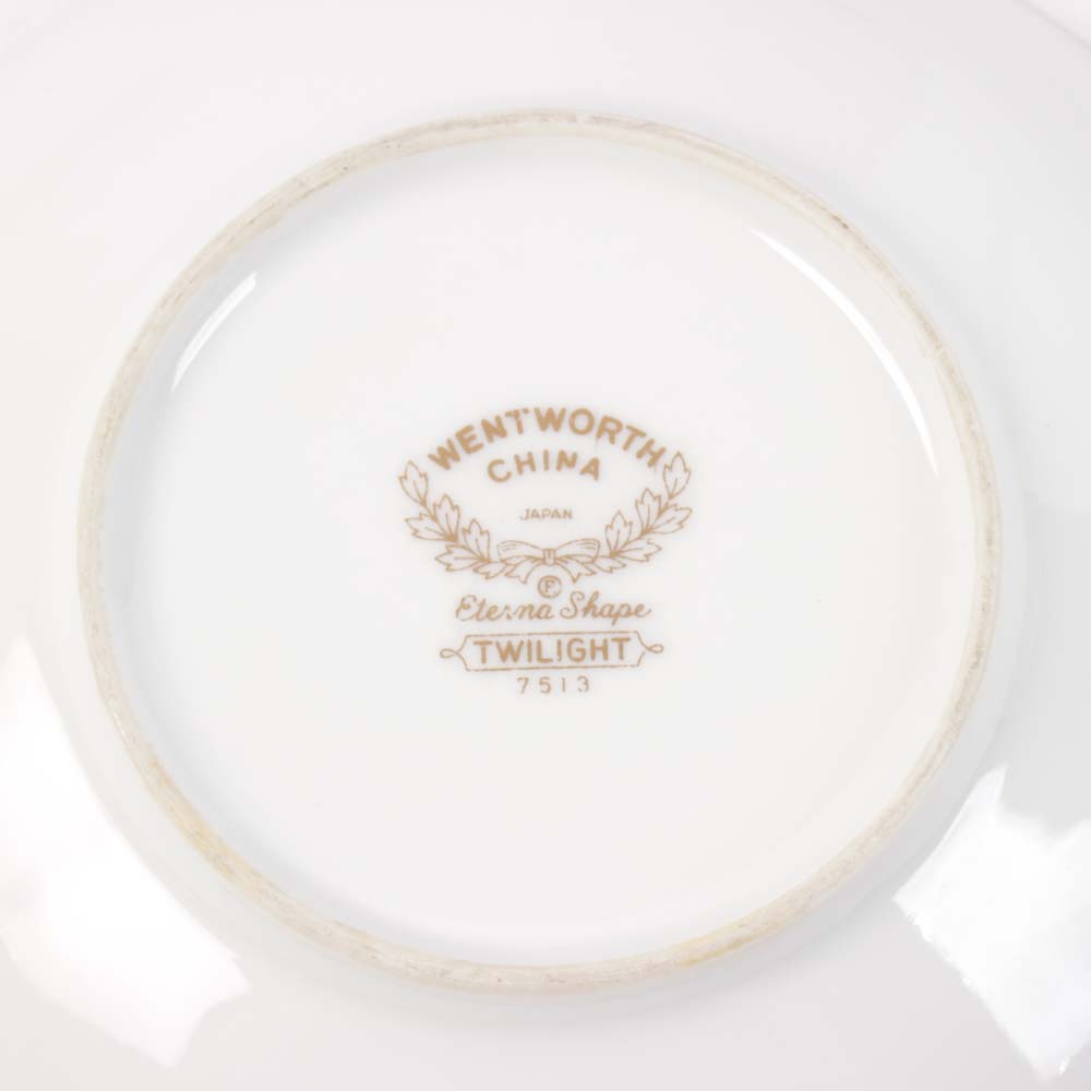 Wentworth China "Twilight" Porcelain Dinnerware