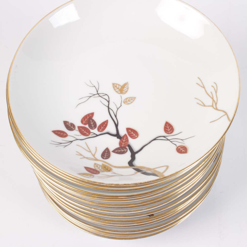 Wentworth China "Twilight" Porcelain Dinnerware