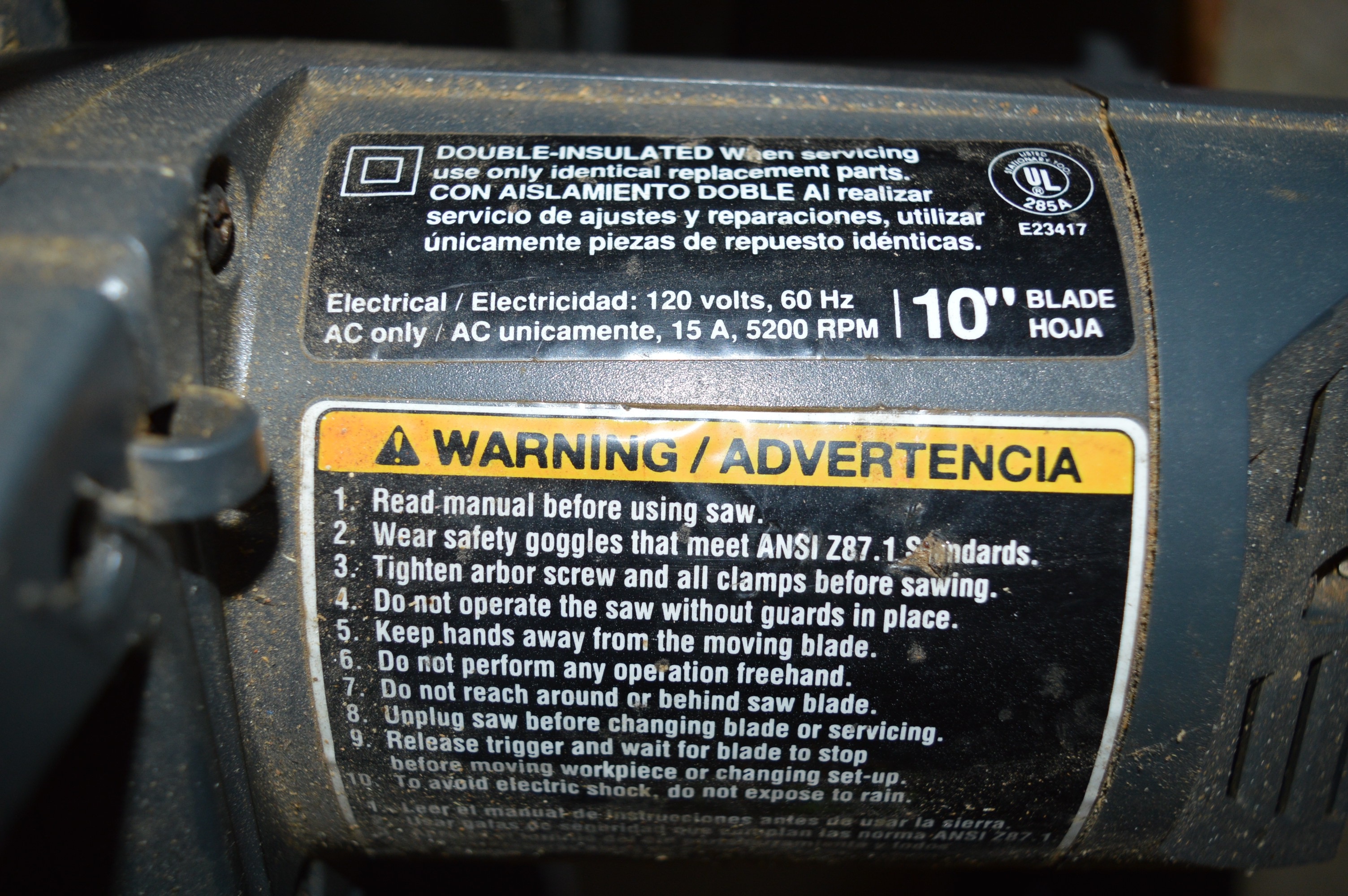 Craftsman 10" Mitre Saw