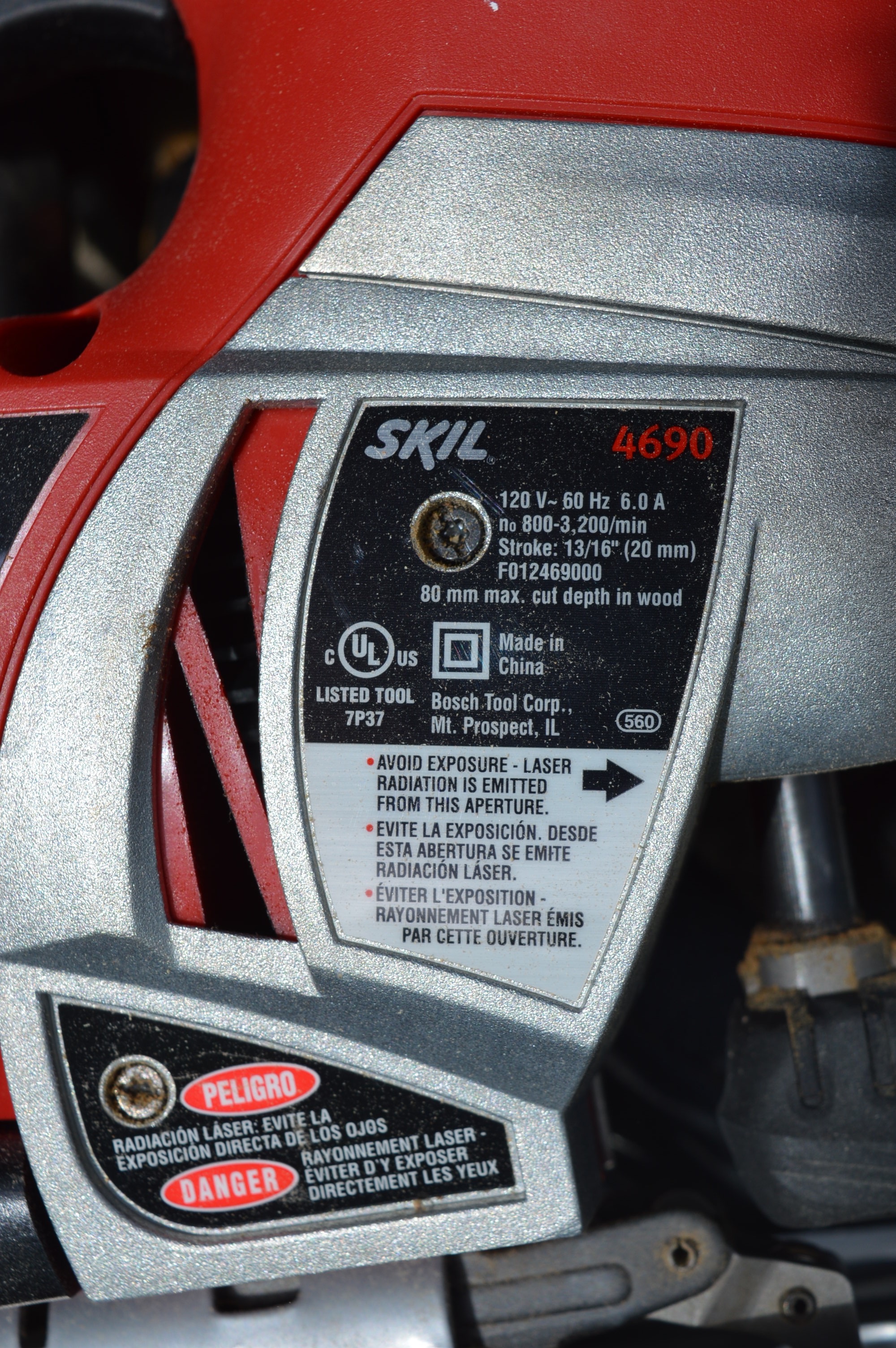 Skil Electric Orbital Jigsaw with Laser