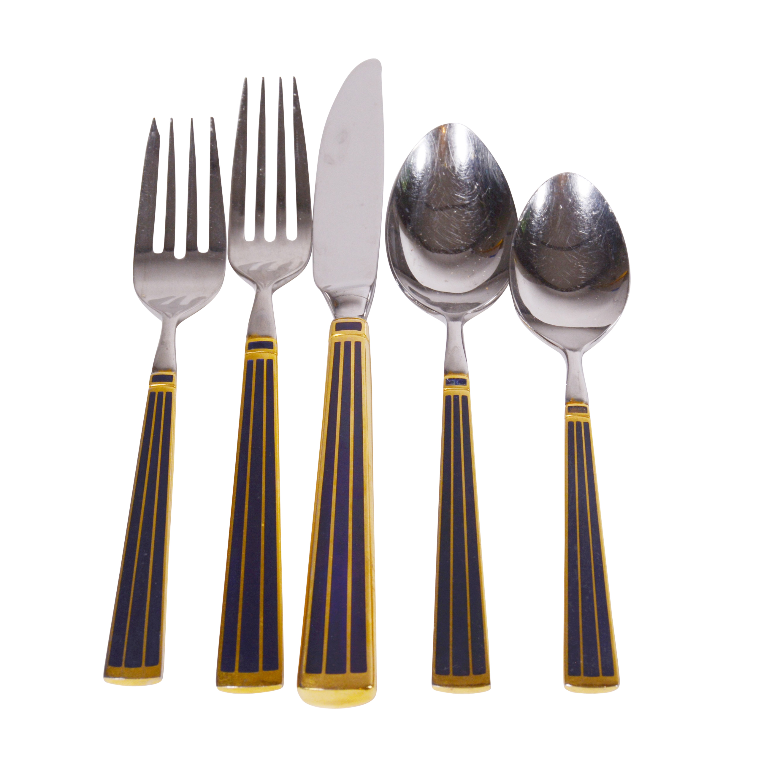 Kirk Stieff "Cloisonne Embassy" Stainless Flatware